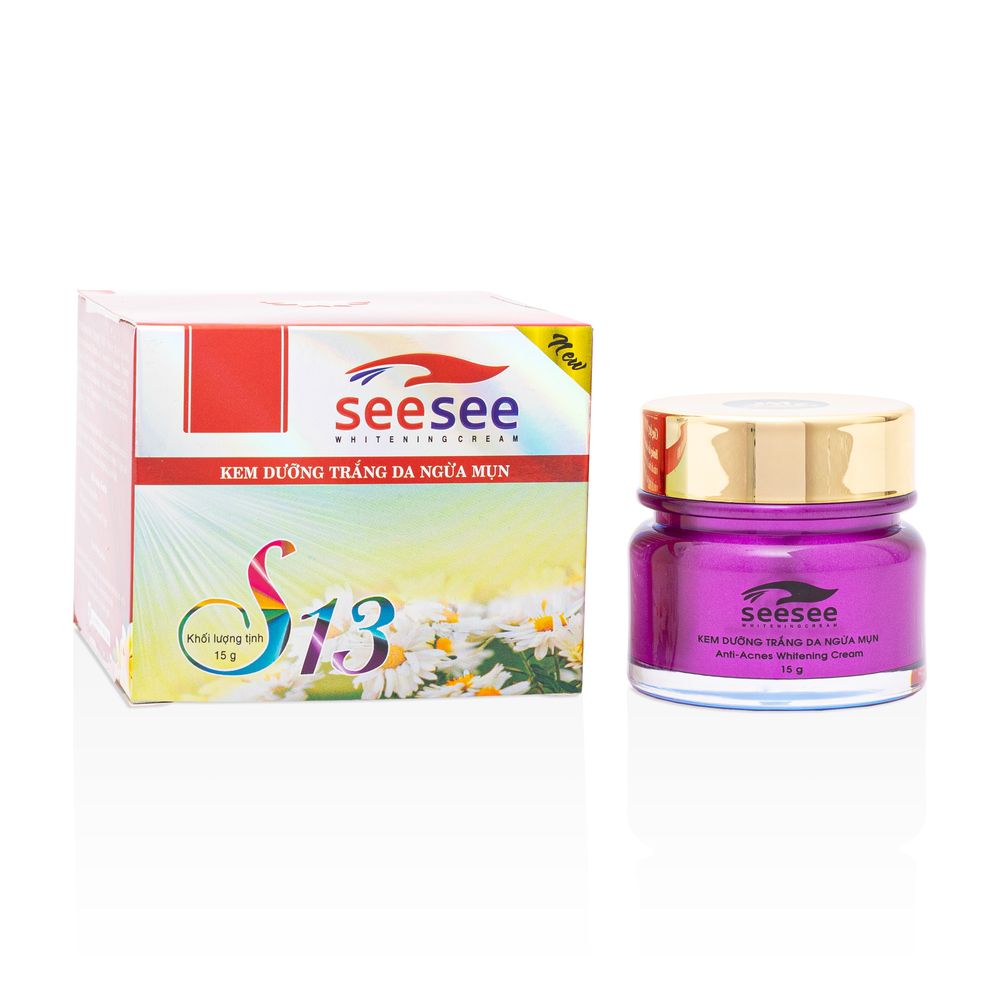 KEM DƯỠNG TRẮNG, NGỪA MỤN SEESEE