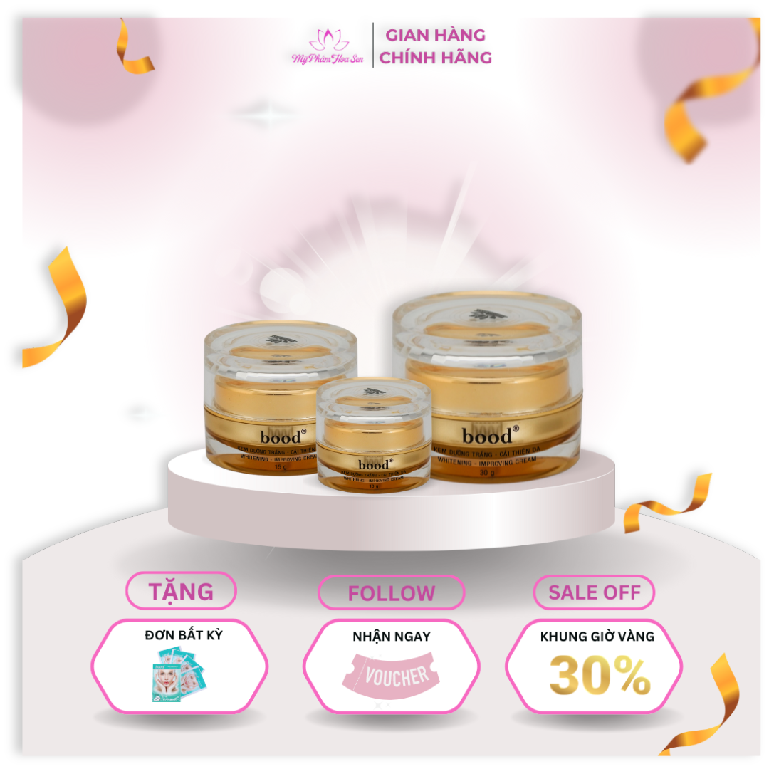 Kem Dưỡng Trắng, Tái Tạo Da Bood