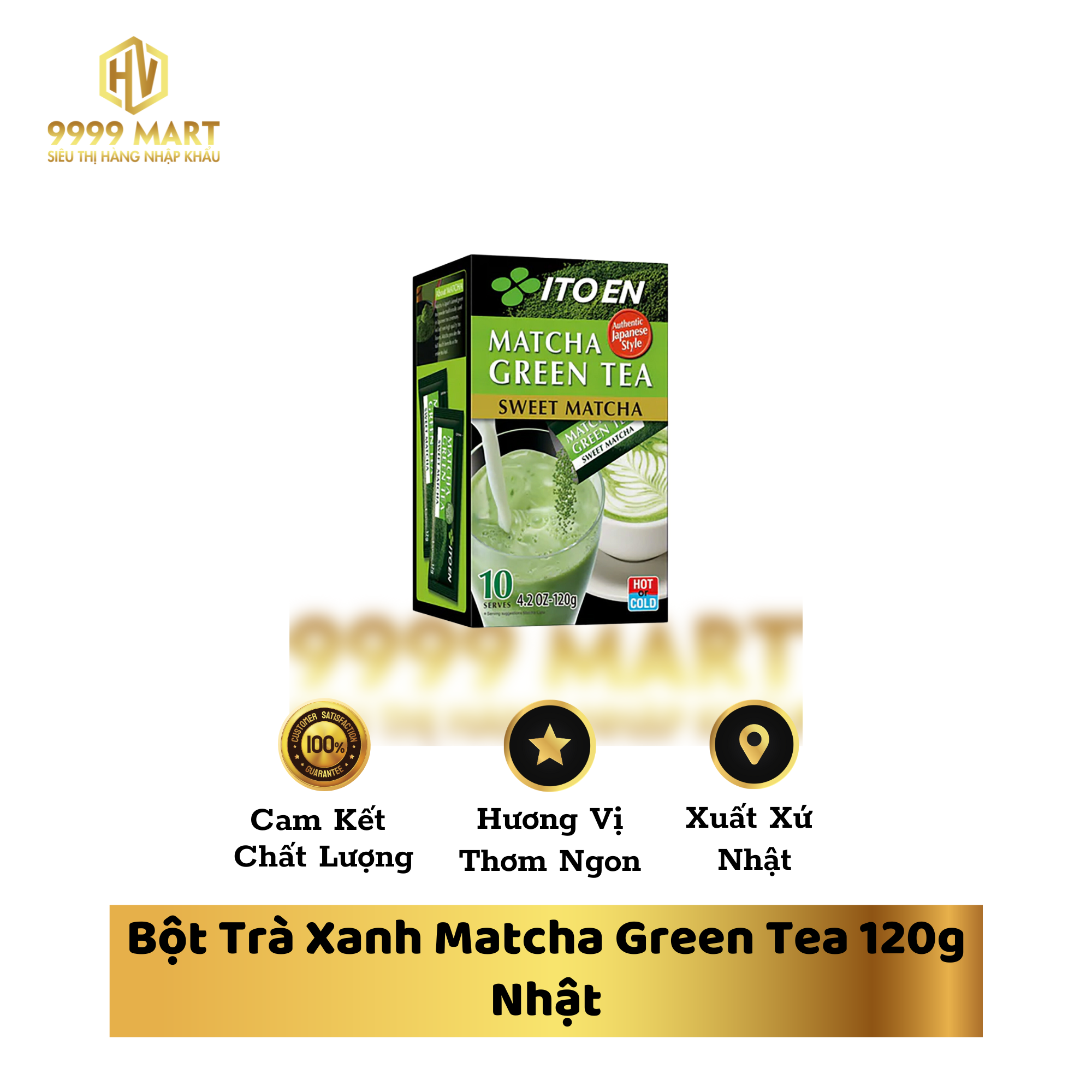 Bột Trà Xanh Matcha Green Tea 120g Nhật
