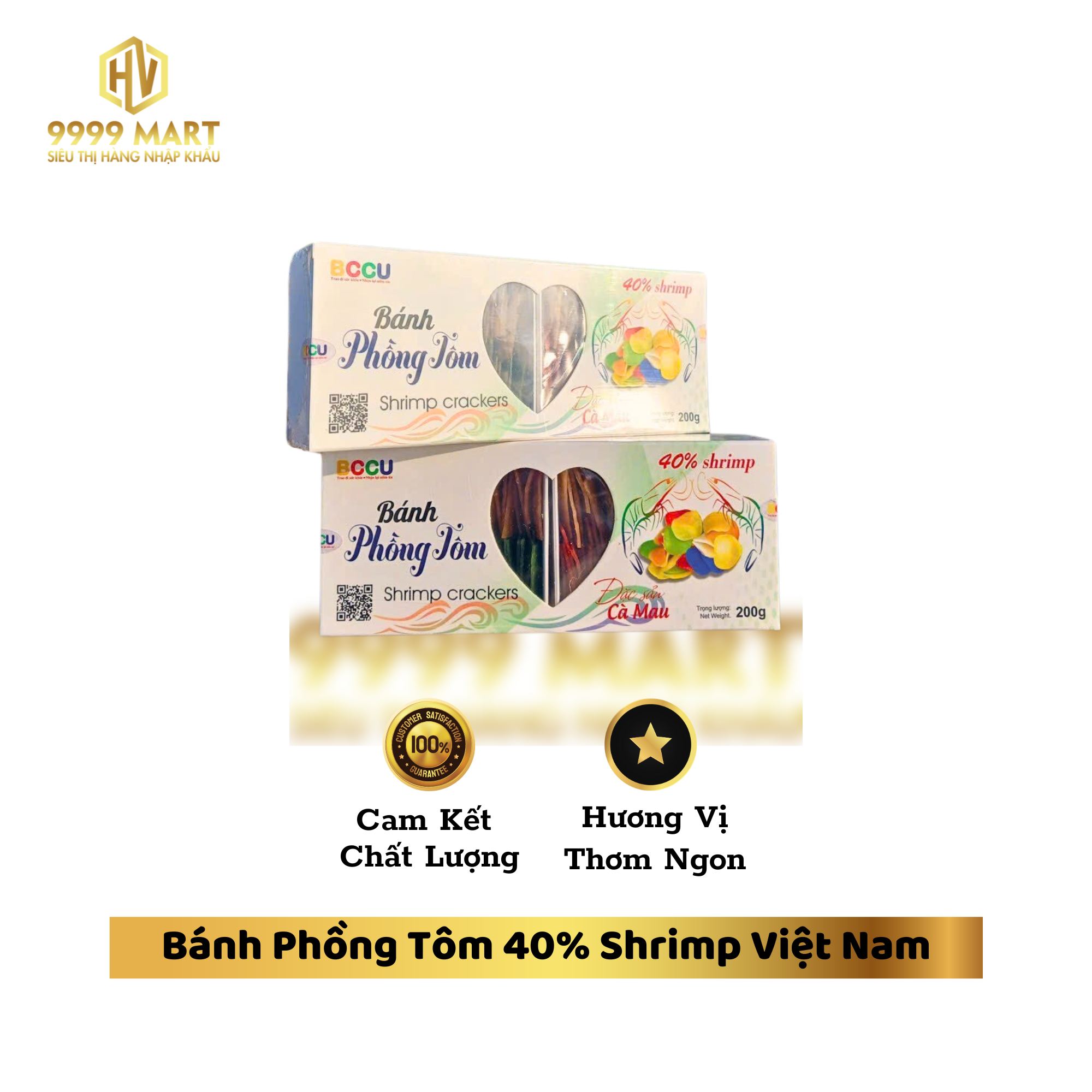 Bánh Phồng Tôm 40% Shrimp Việt Nam