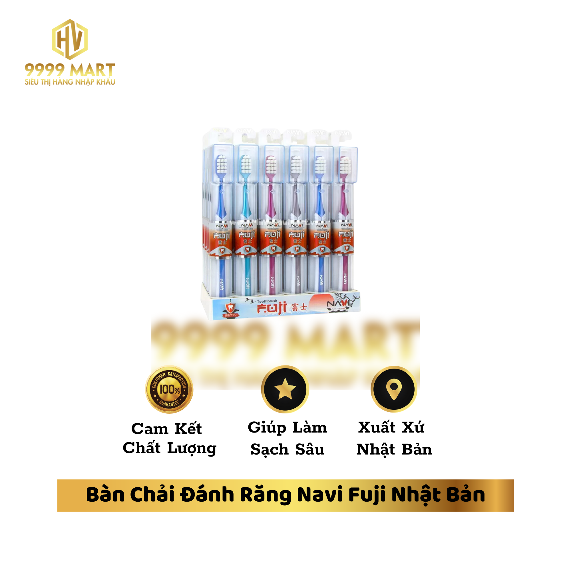 Bàn Chải Đánh Răng Navi Fuji Nhật Bản