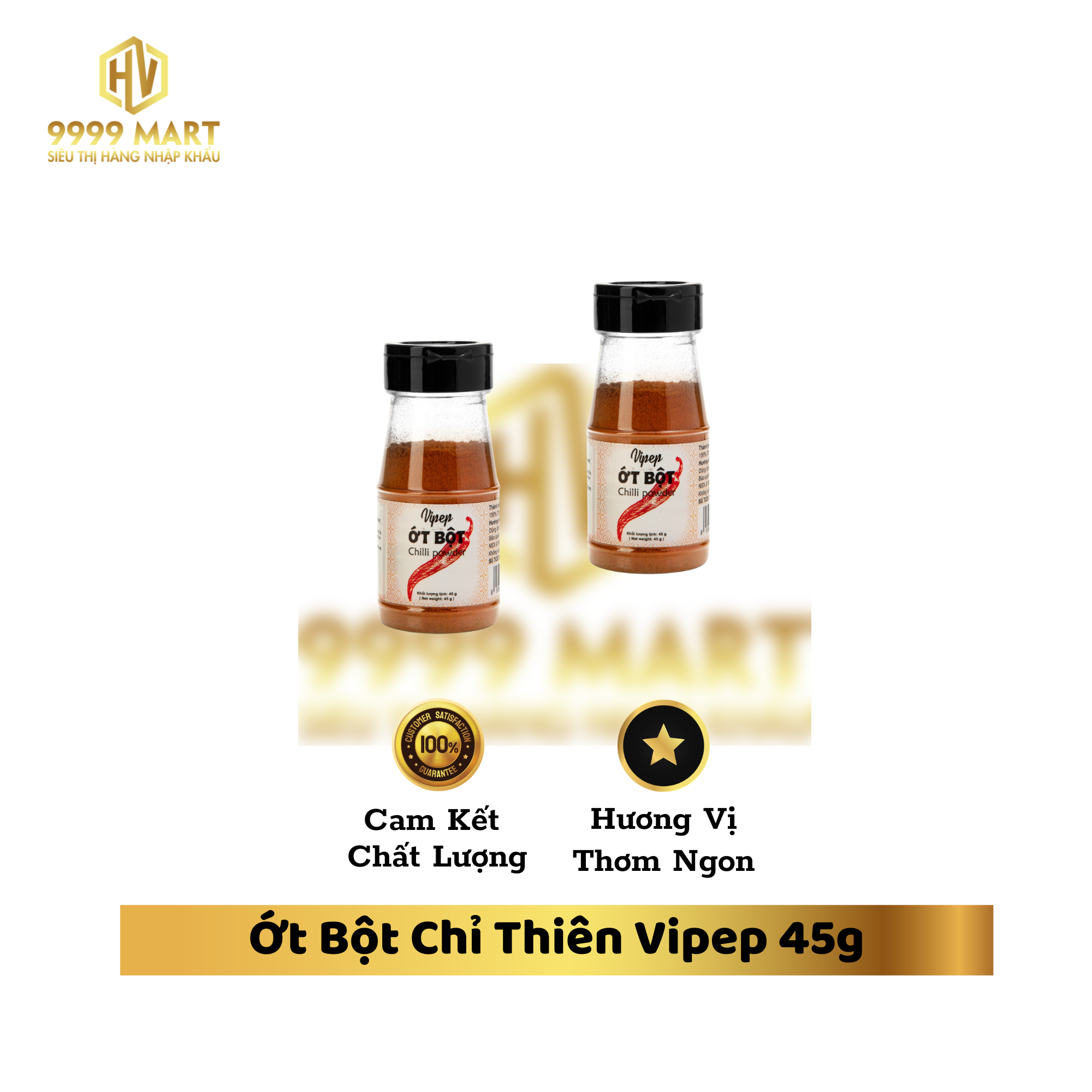 Ớt Bột Chỉ Thiên Vipep 45g