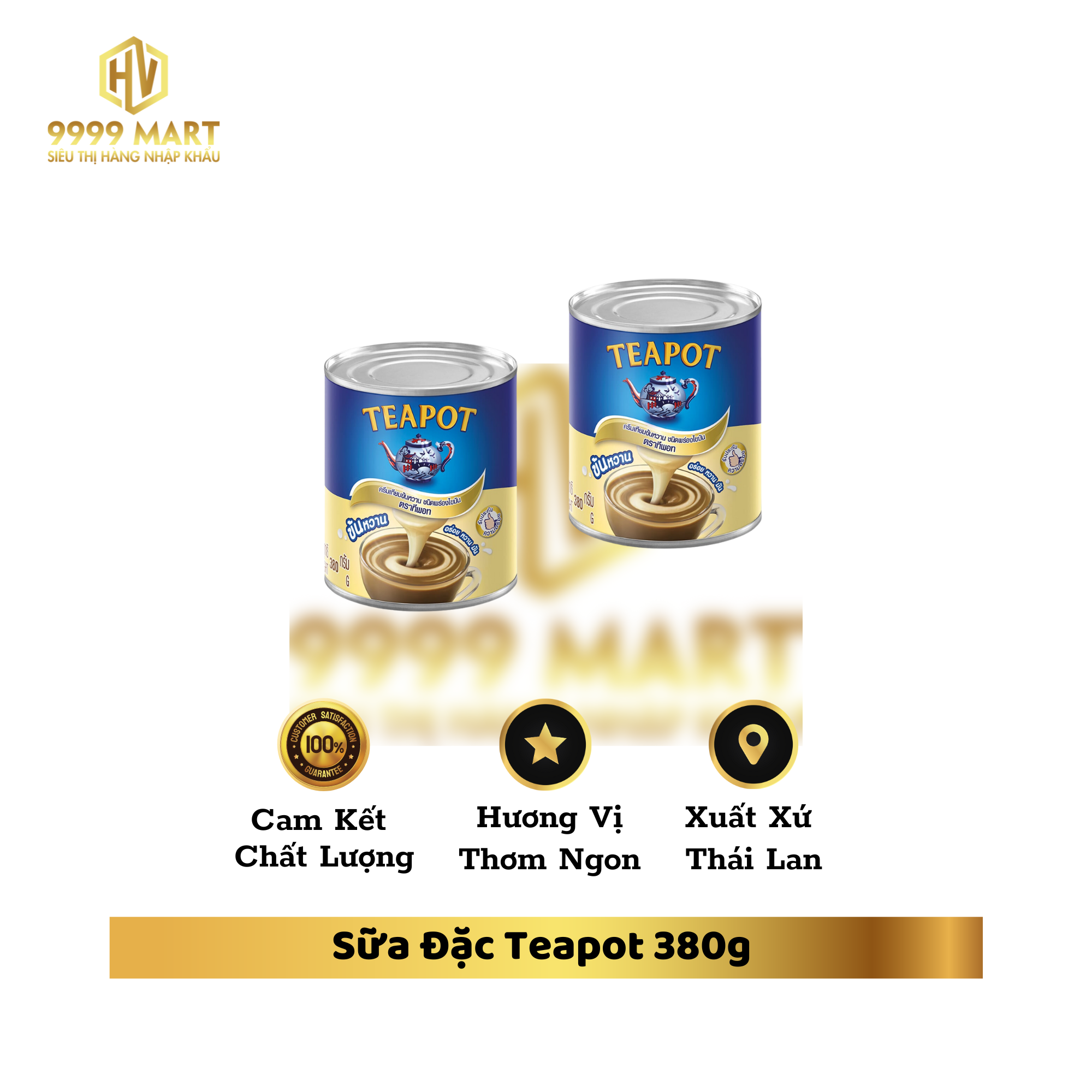 Sữa Đặc Teapot 380g