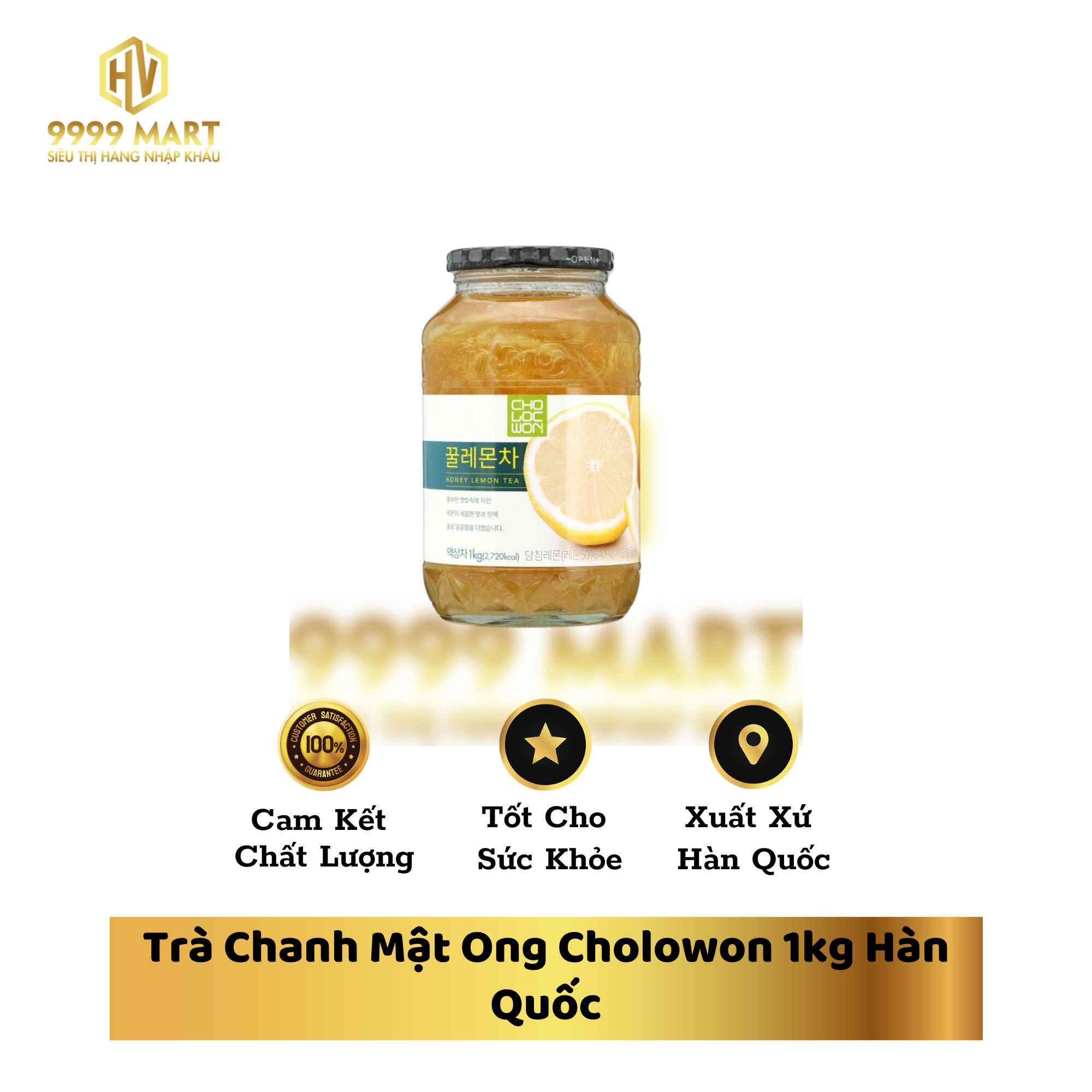 Trà Chanh Mật Ong Cholowon 1kg Hàn Quốc