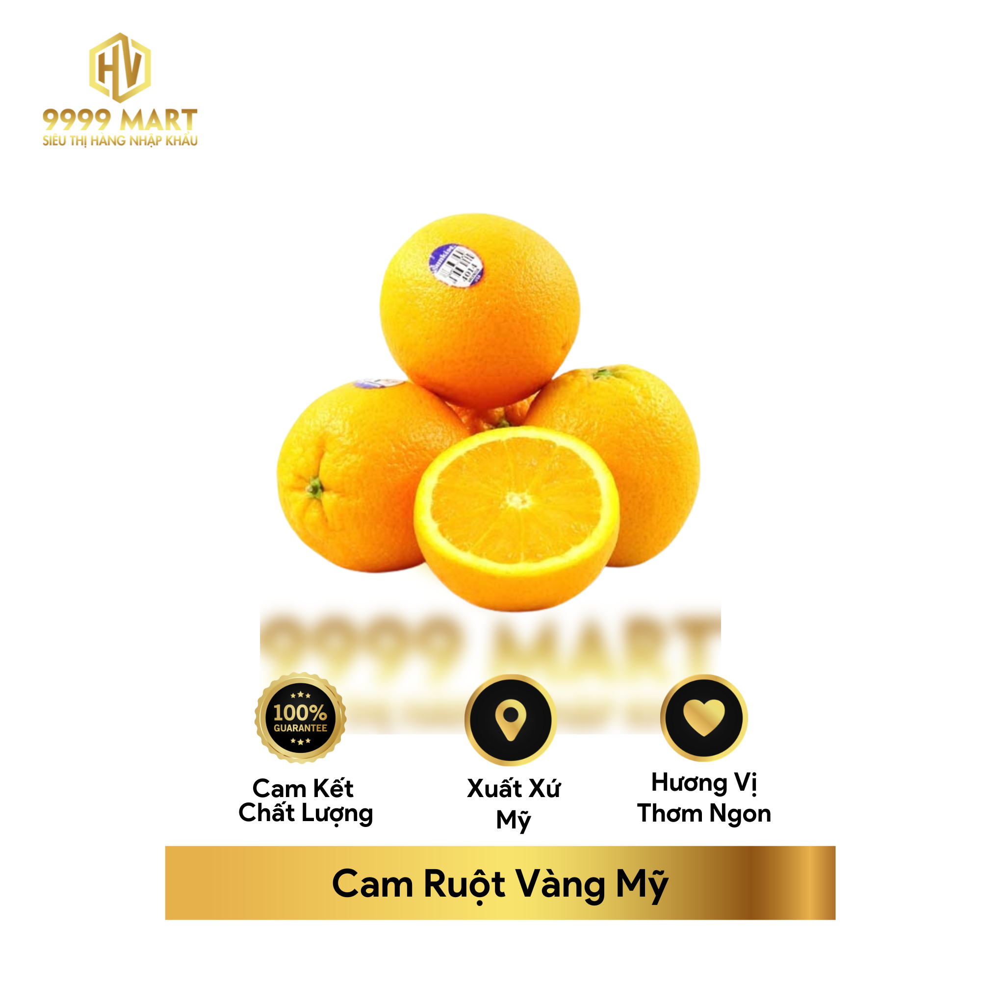 Cam Ruột Vàng Mỹ