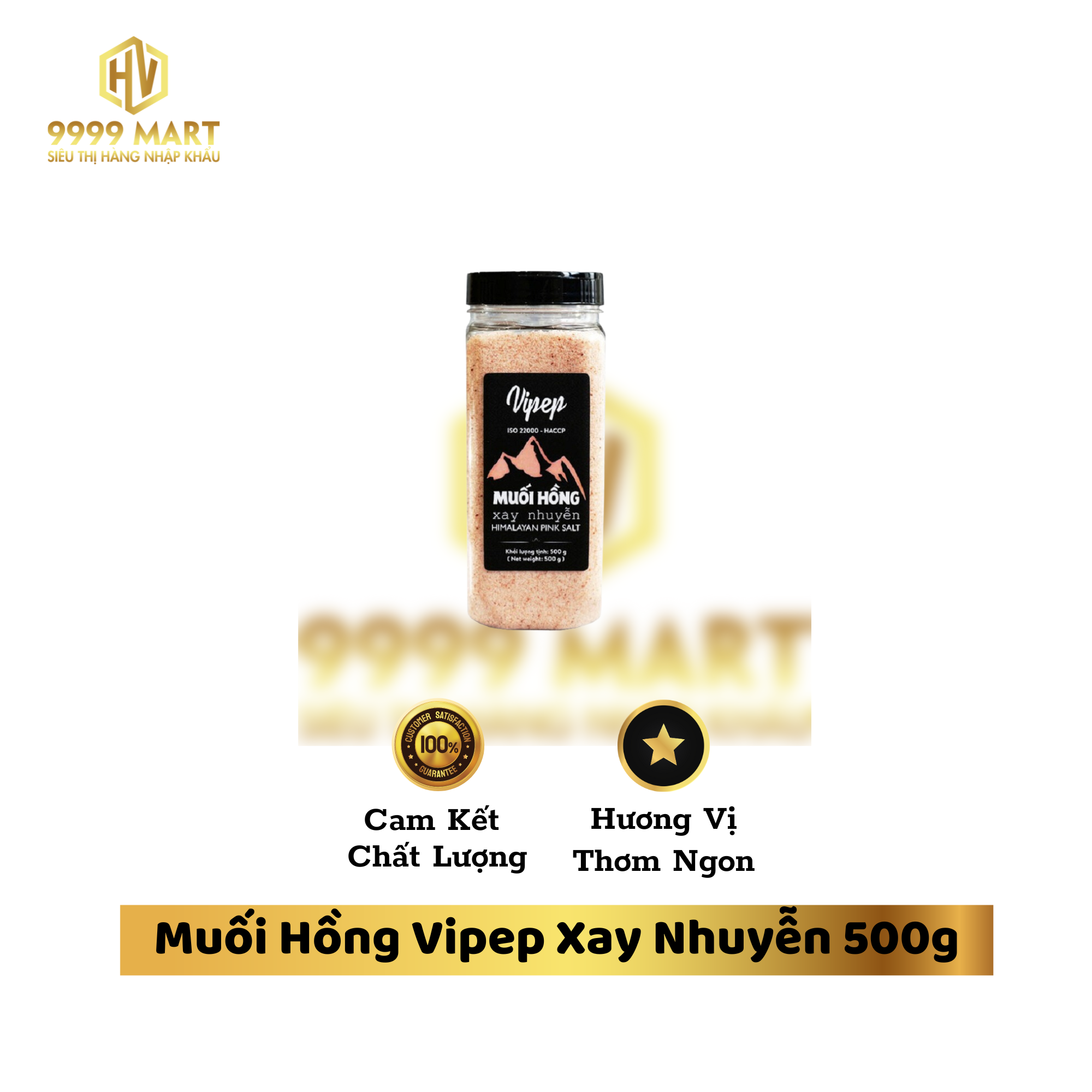 Muối Hồng Vipep Xay Nhuyễn 500g