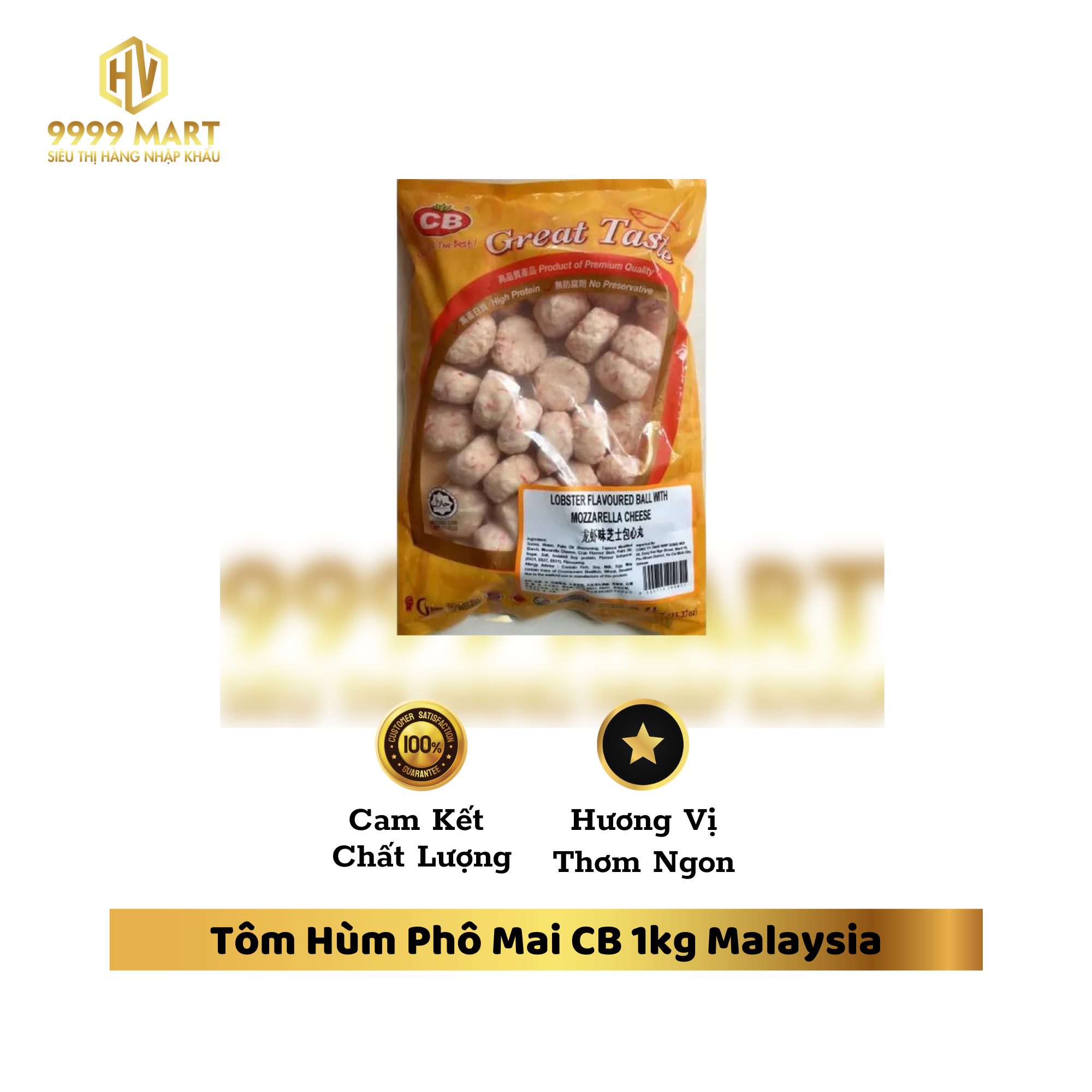 Tôm Hùm Phô Mai CB 1kg Malaysia