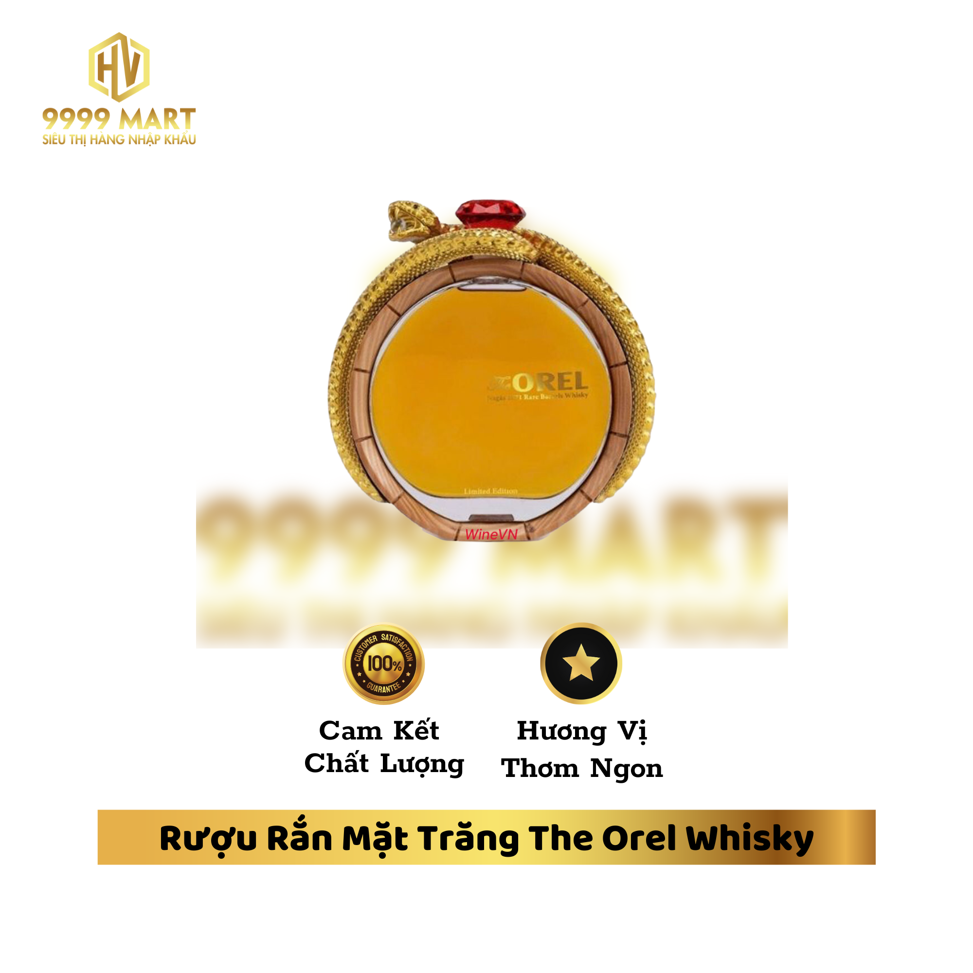 Rượu Rắn Mặt Trăng The Orel Whisky