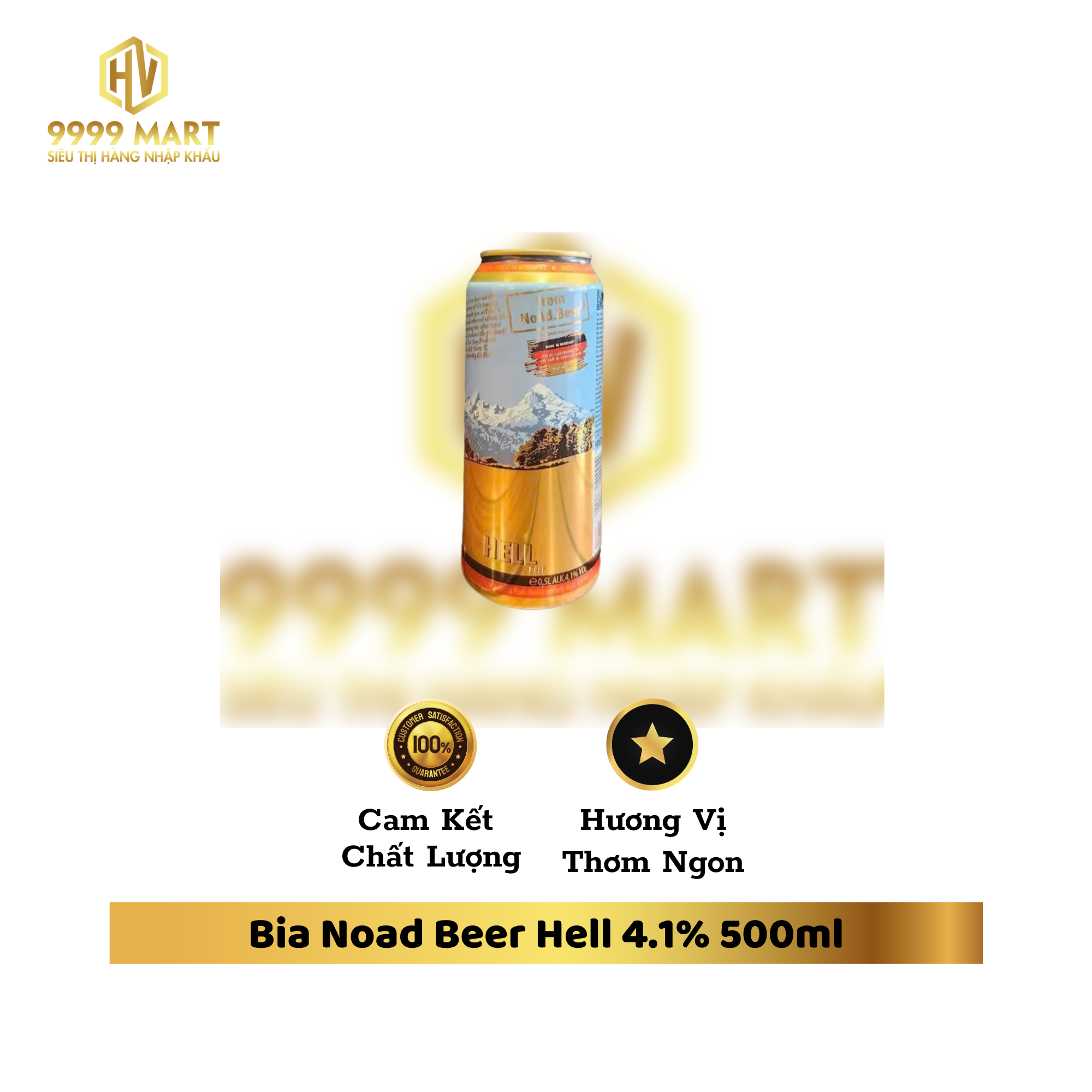 Bia Noad Beer Hell 4.1% 500ml