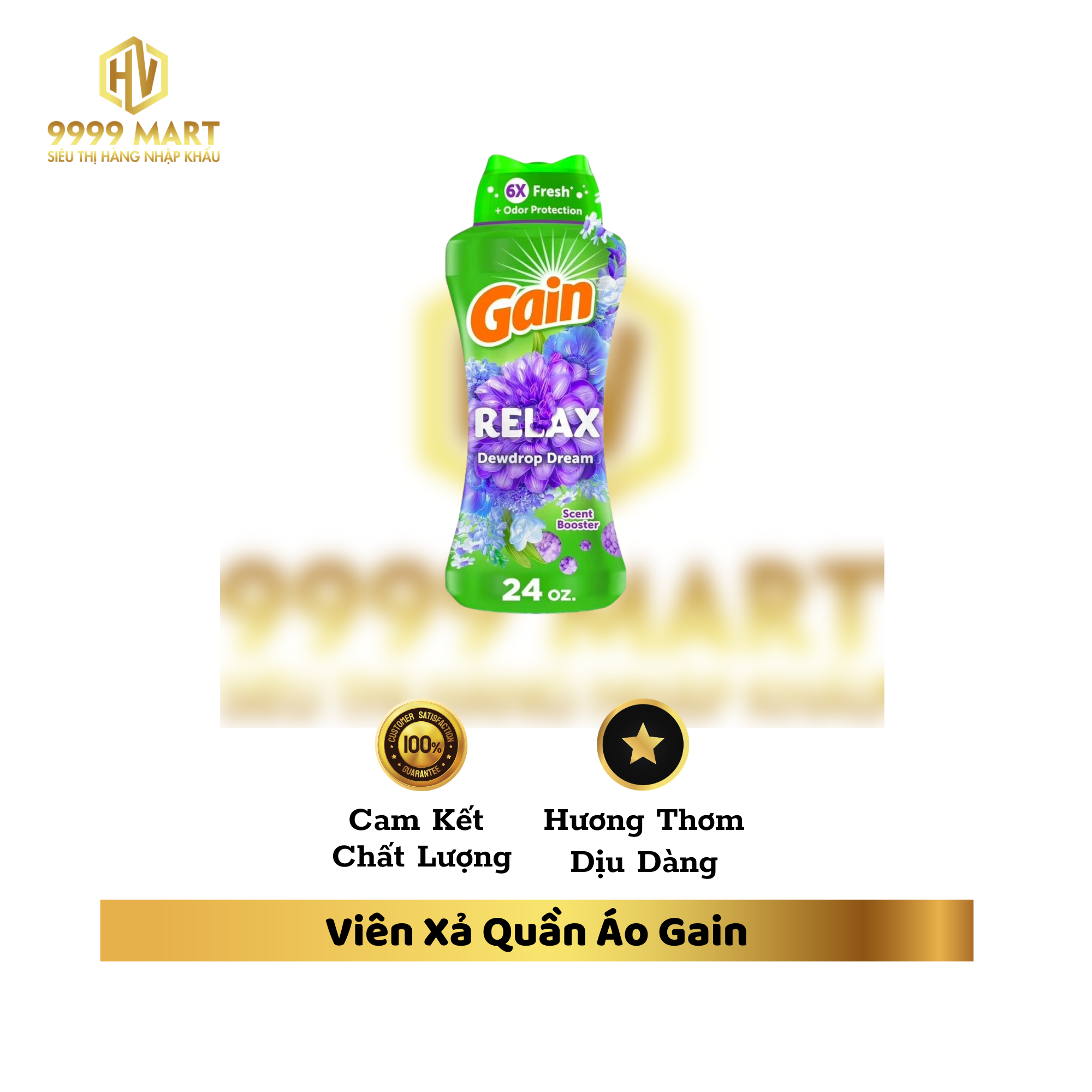 Viên Xả Quần Áo Gain