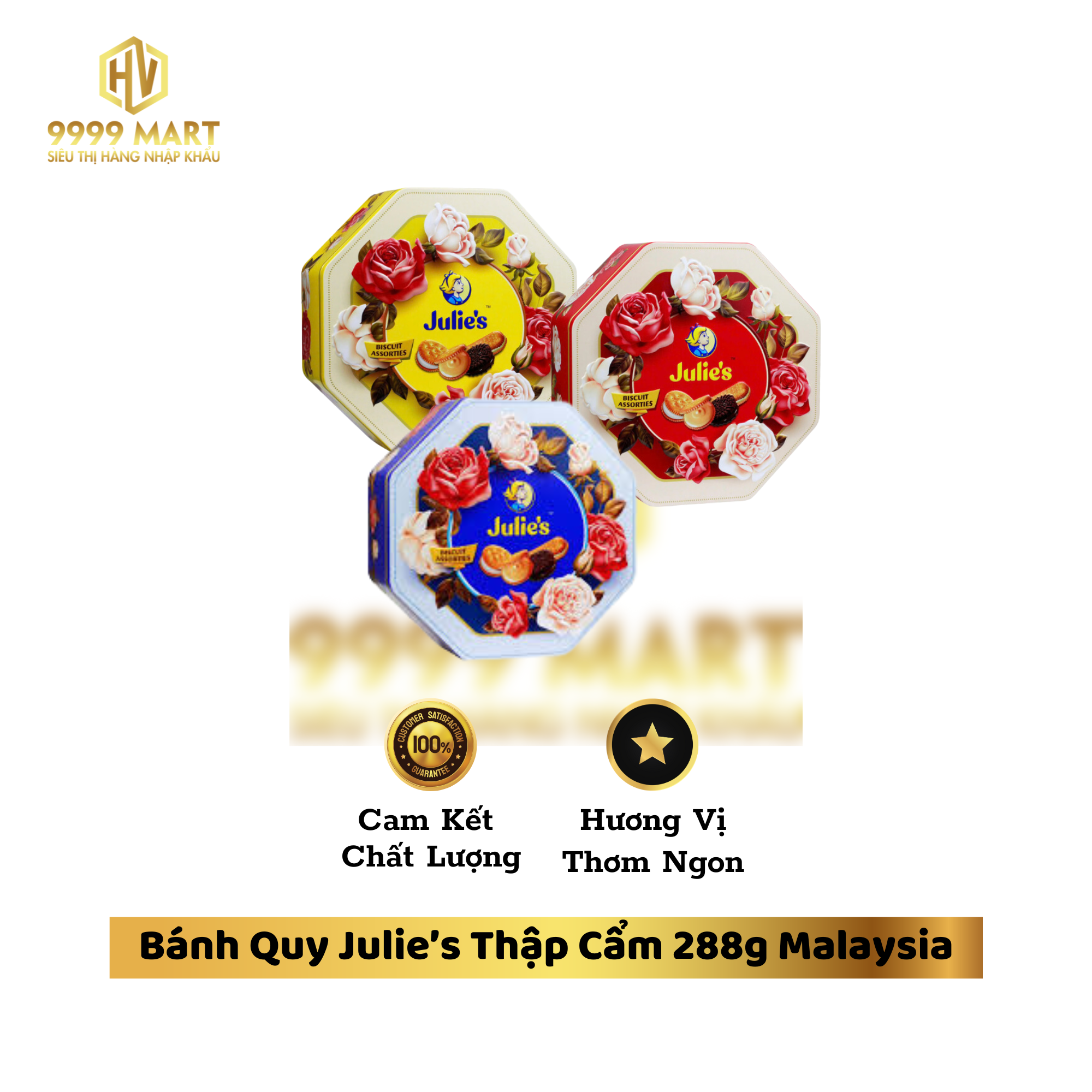 Bánh Quy Julie’s Thập Cẩm 288g Malaysia