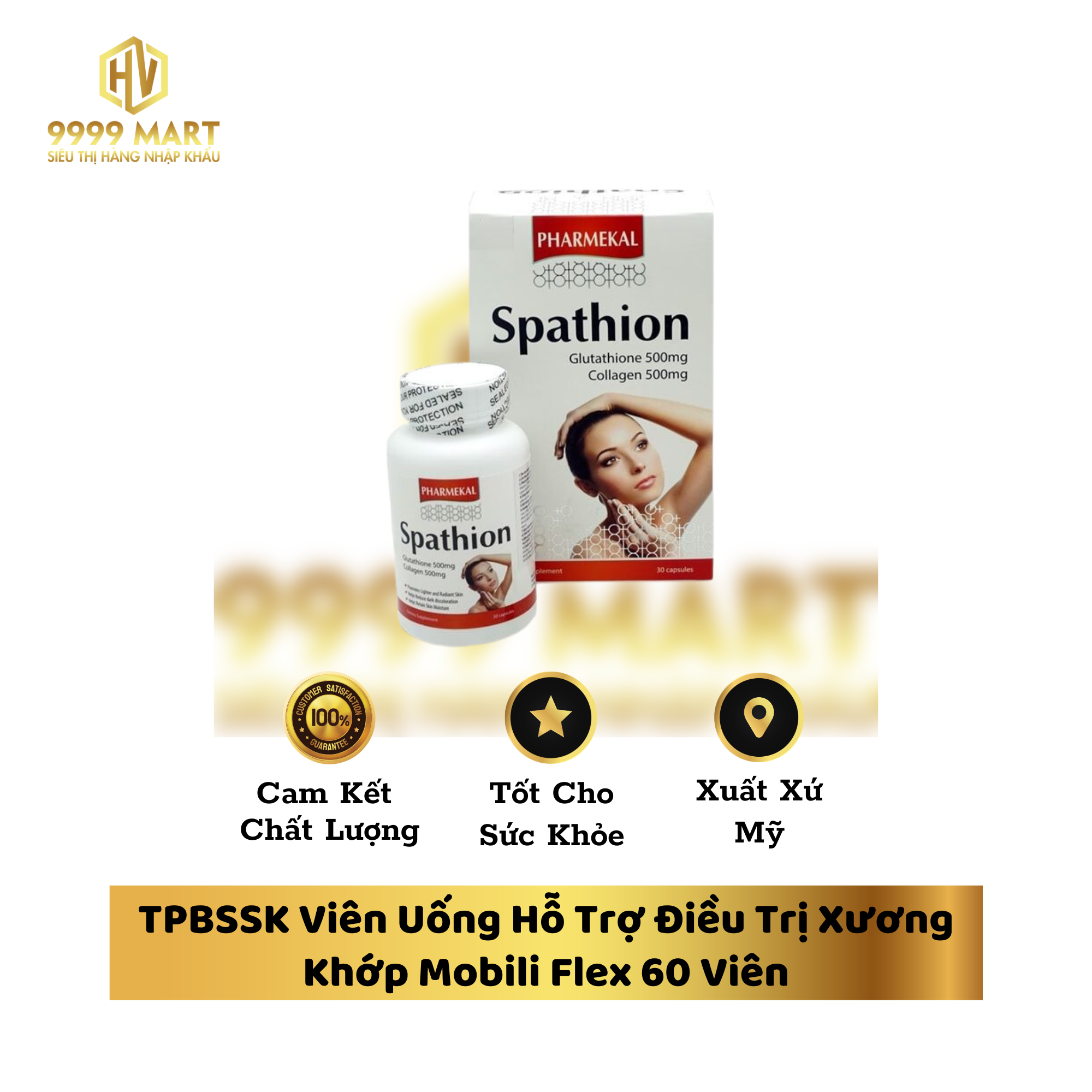 TPBSSK Viên Uống Pharmekal Dưỡng Sáng Da, Mờ Thâm Nám 30 Viên