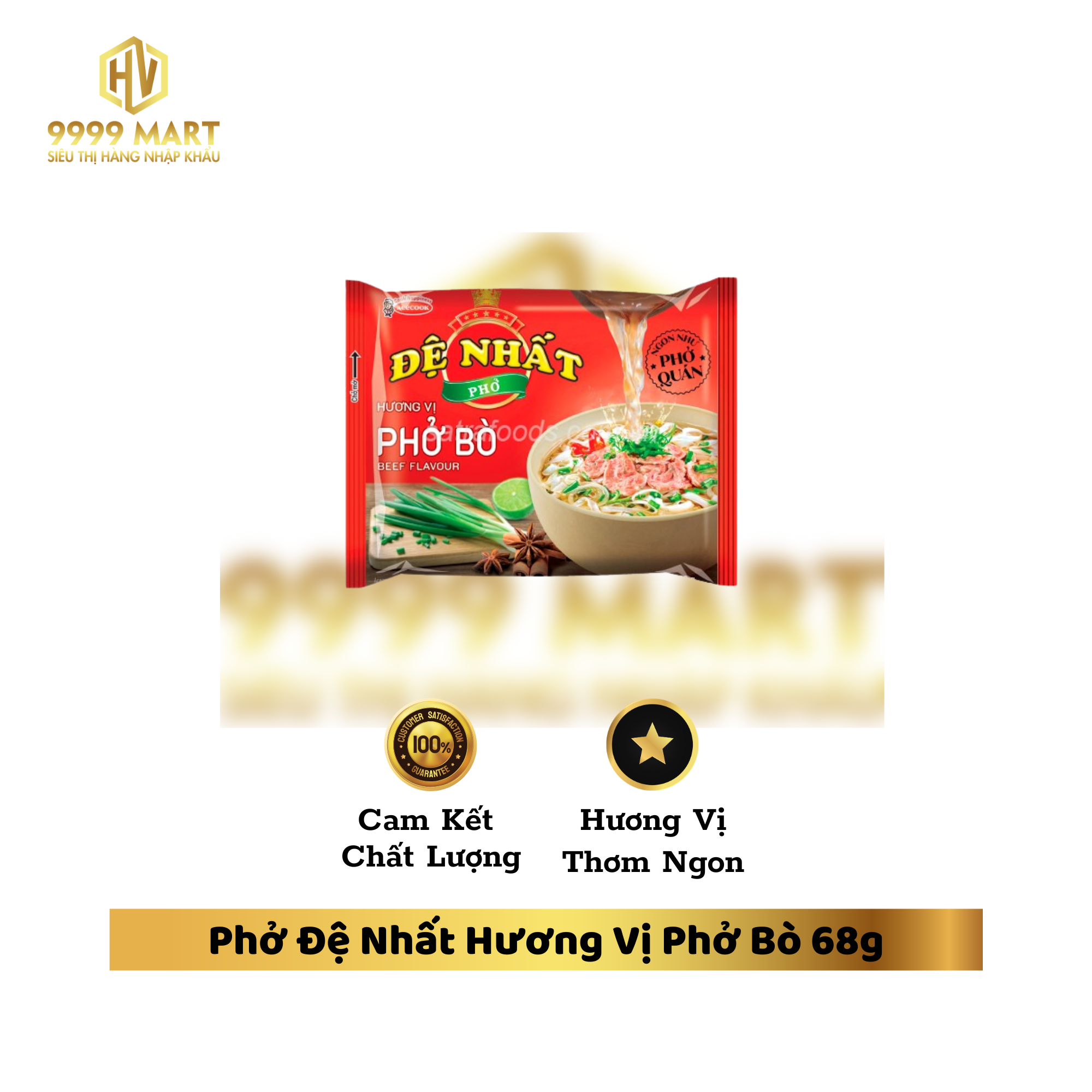 Phở Đệ Nhất Hương Vị Phở Bò 68g