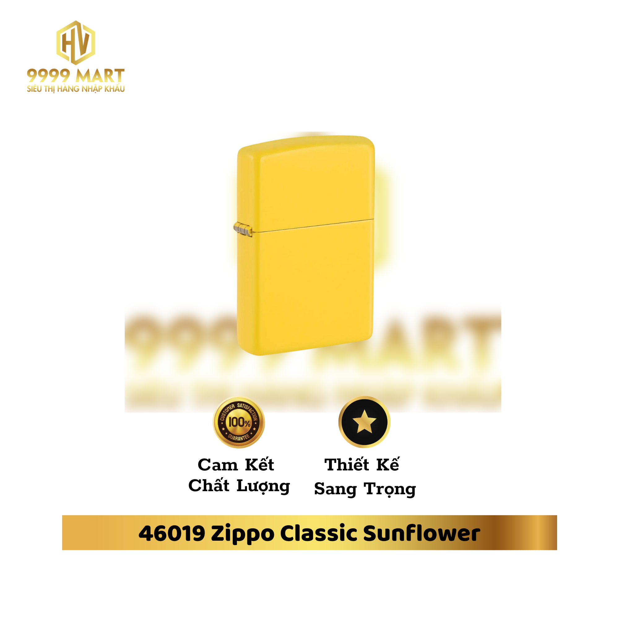 46019 Zippo Classic Sunflower