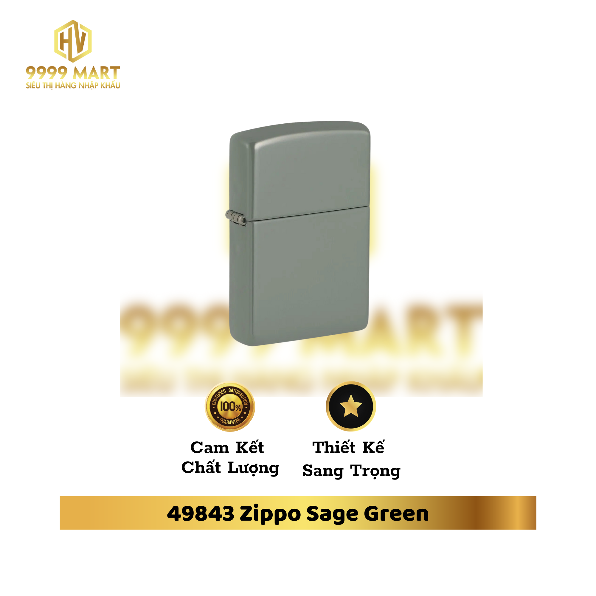 49843 Zippo Sage Green