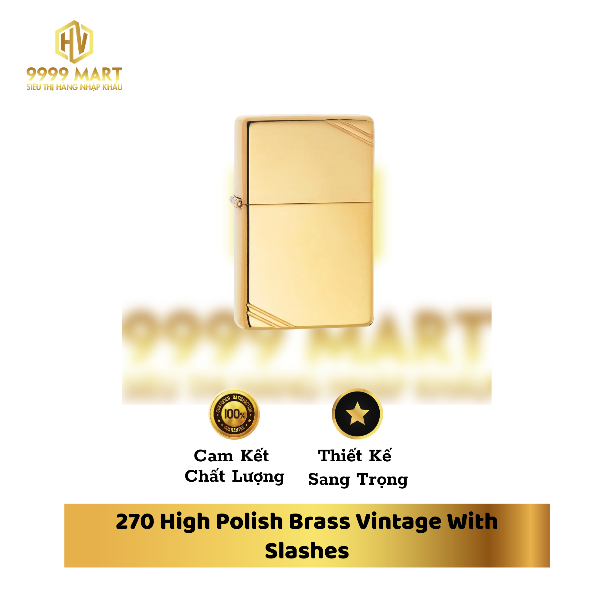 270 High Polish Brass Vintage With Slashes