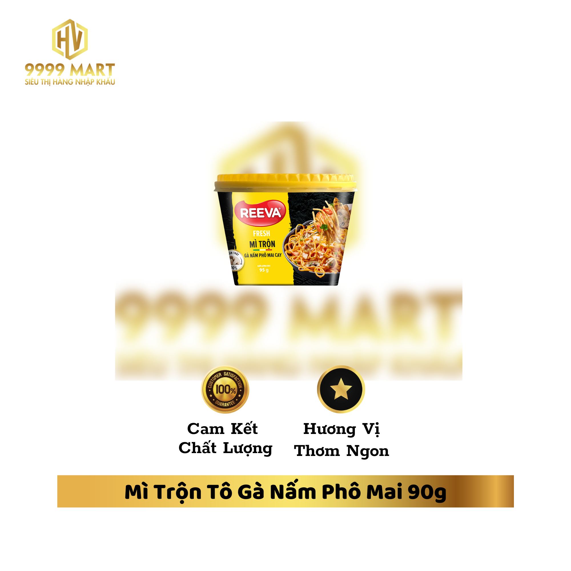 Mì Trộn Tô Gà Nấm Phô Mai 90g