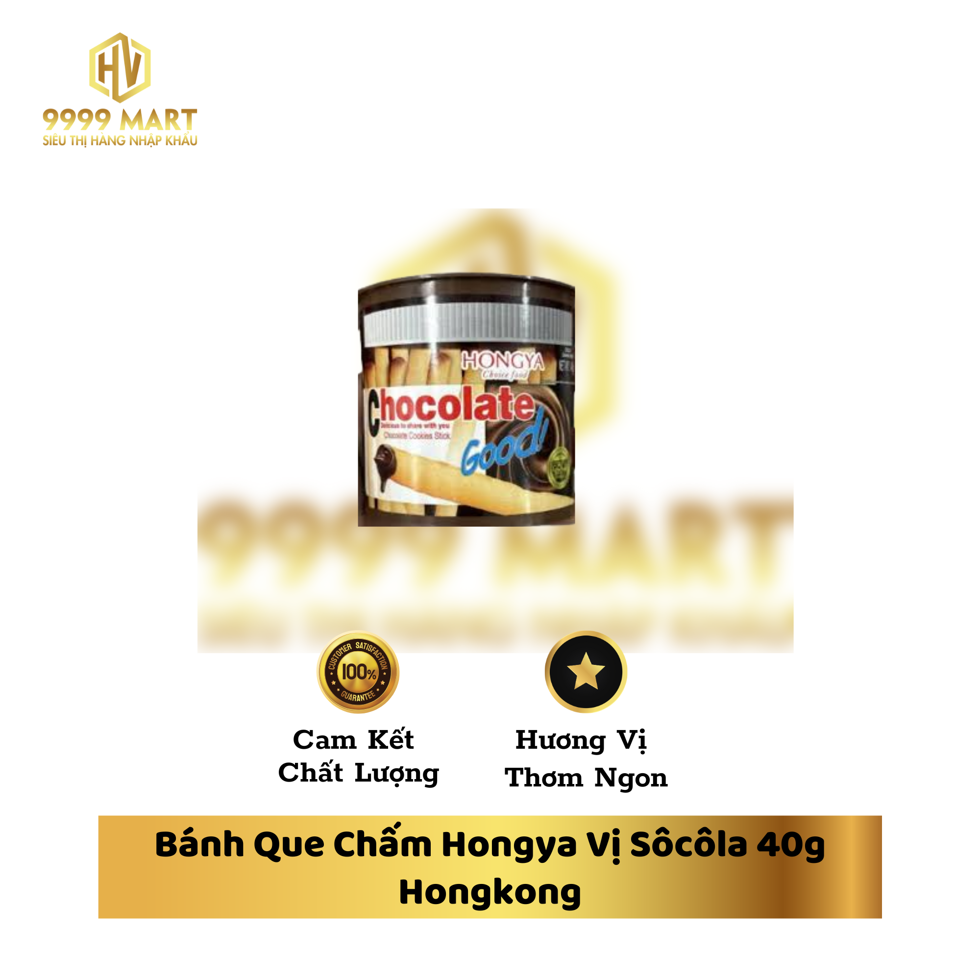 Bánh Que Chấm Hongya Vị Sôcôla 40g Hongkong