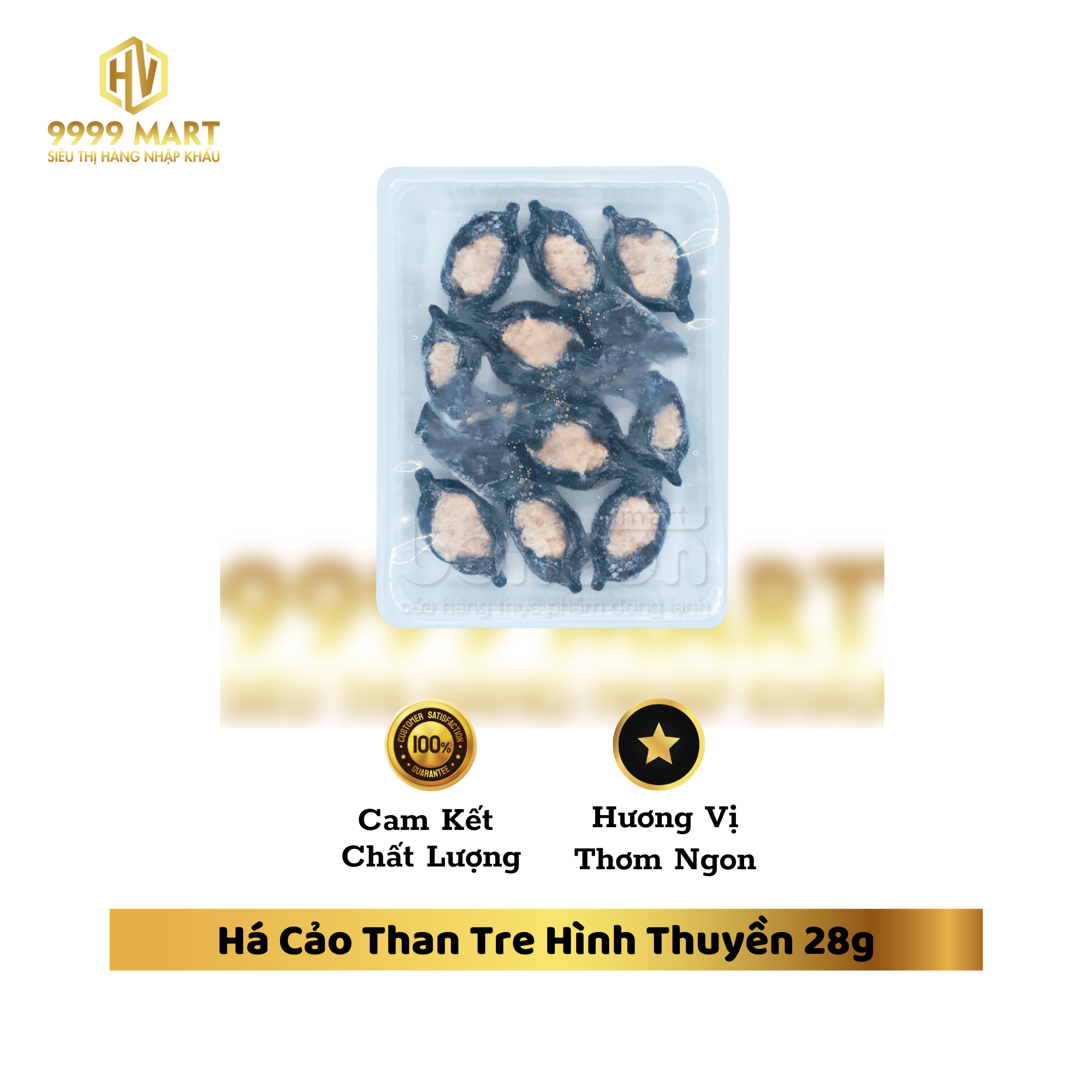 Há Cảo Than Tre Hình Thuyền 28g