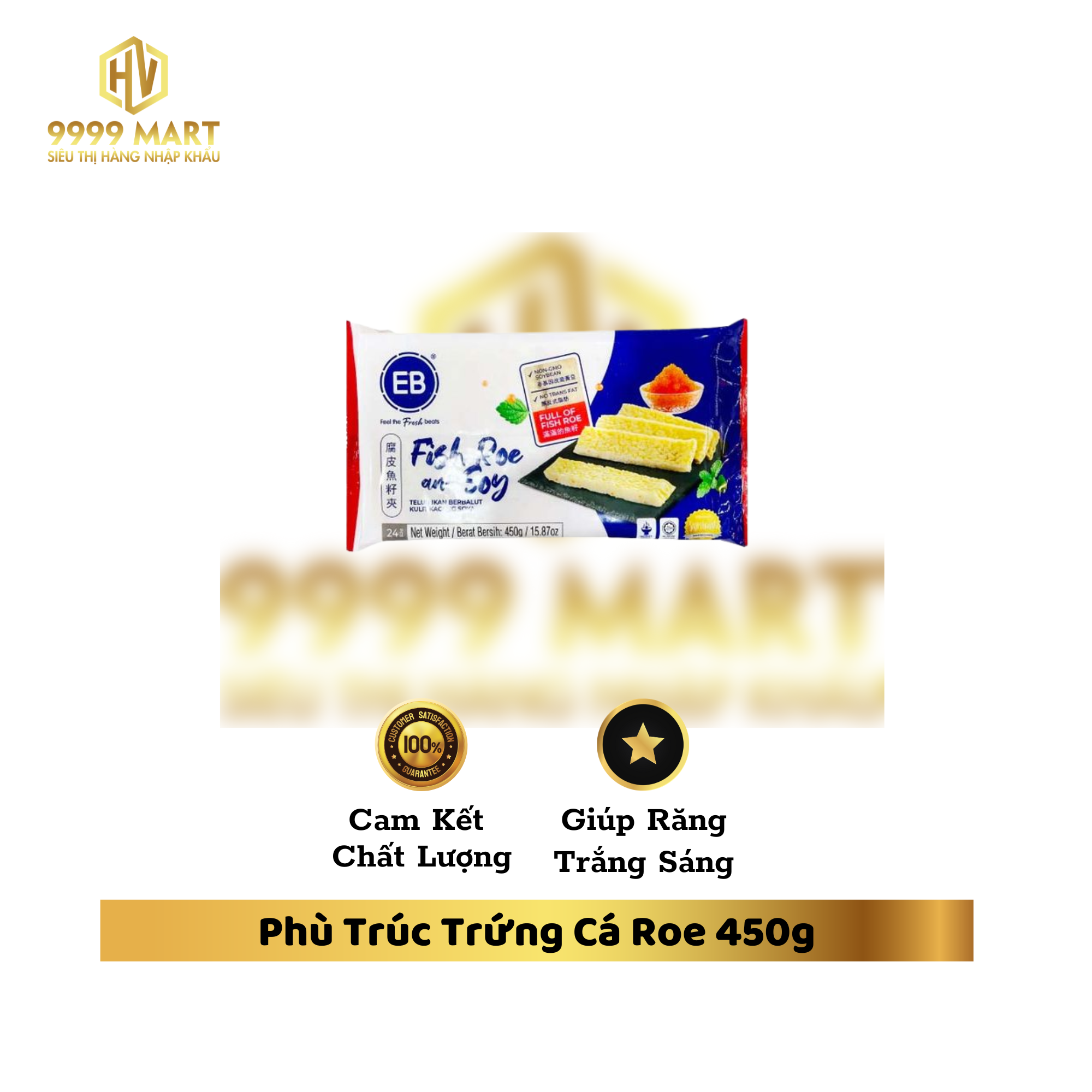 Phù Trúc Trứng Cá Roe 450g