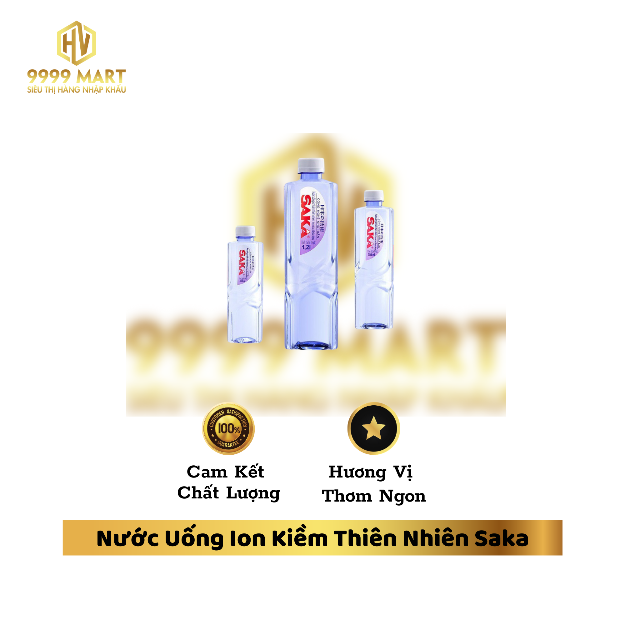 Nước Uống Ion Kiềm Thiên Nhiên Saka