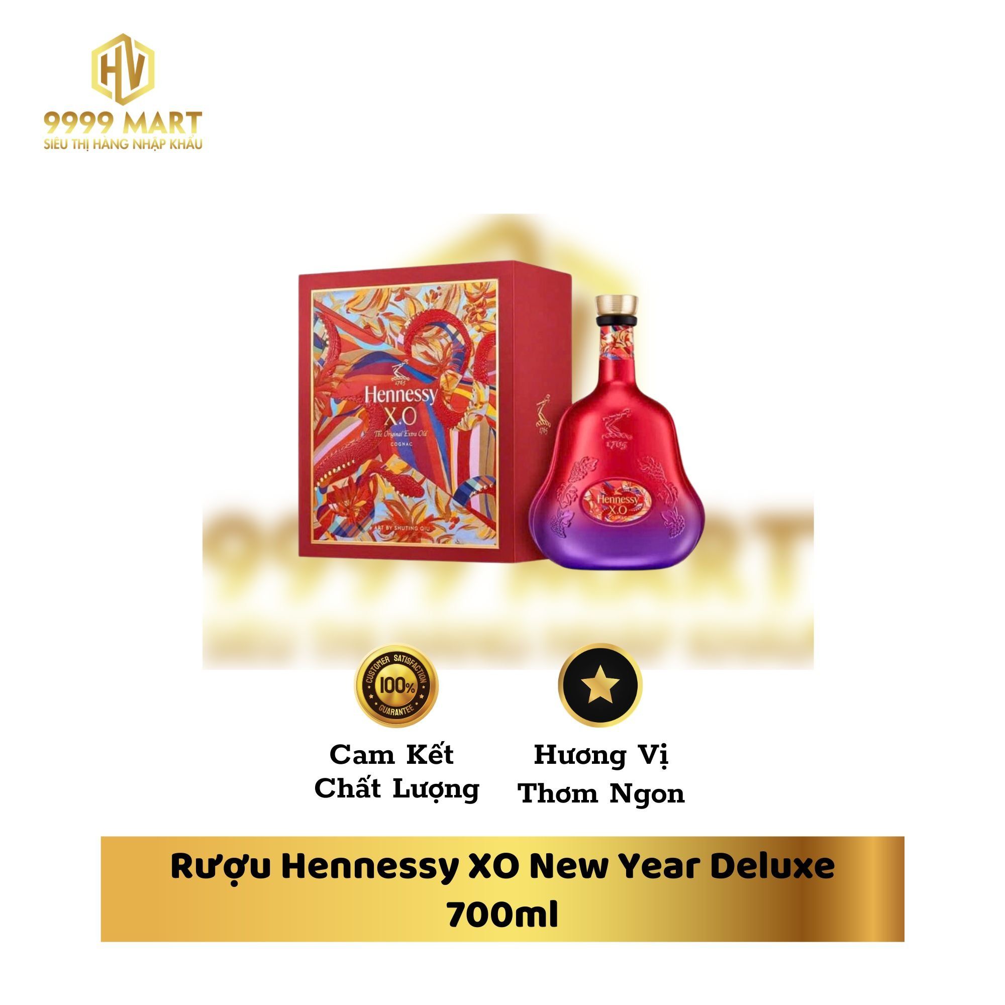 Rượu Hennessy XO New Year Deluxe 700ml