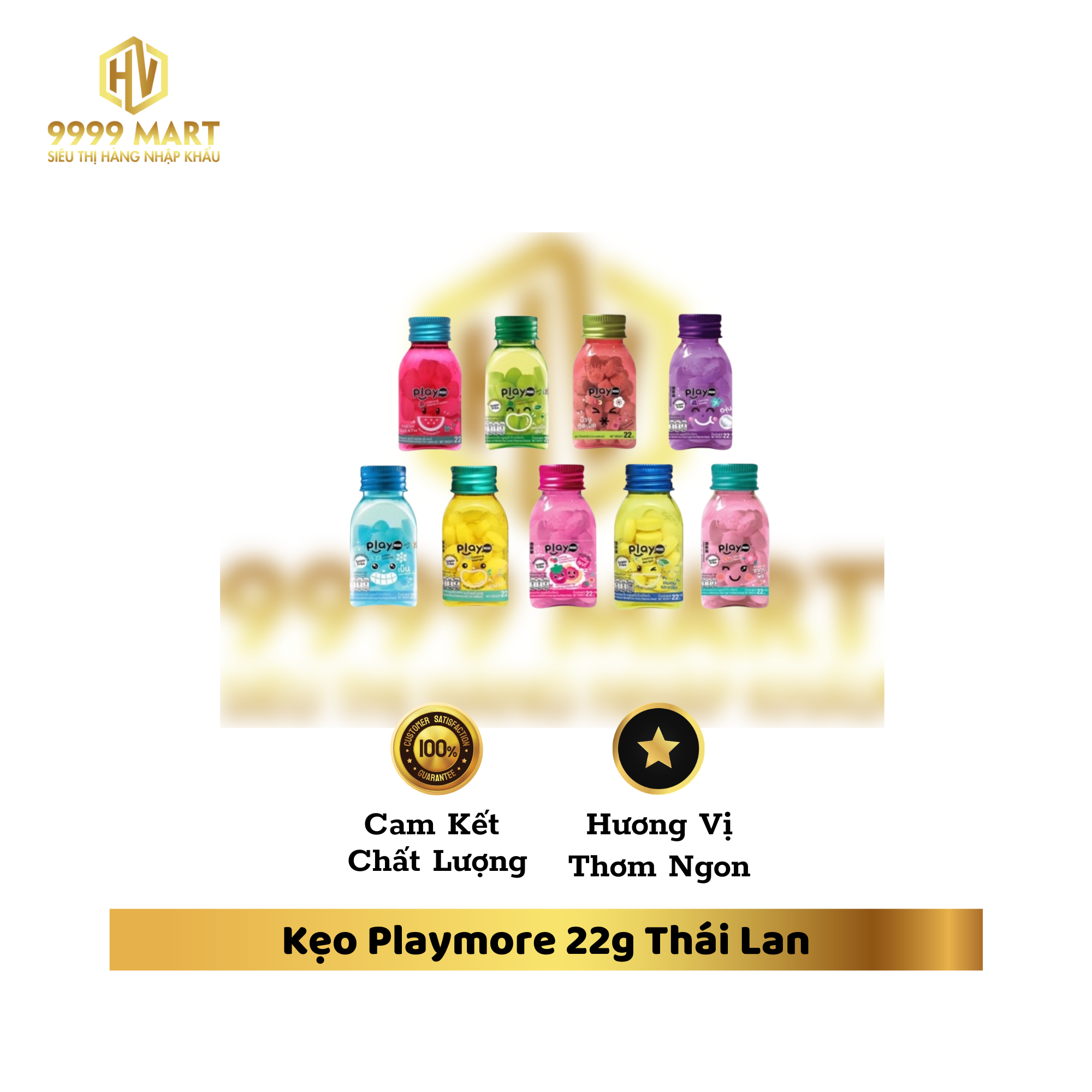 Kẹo Playmore 22g Thái Lan