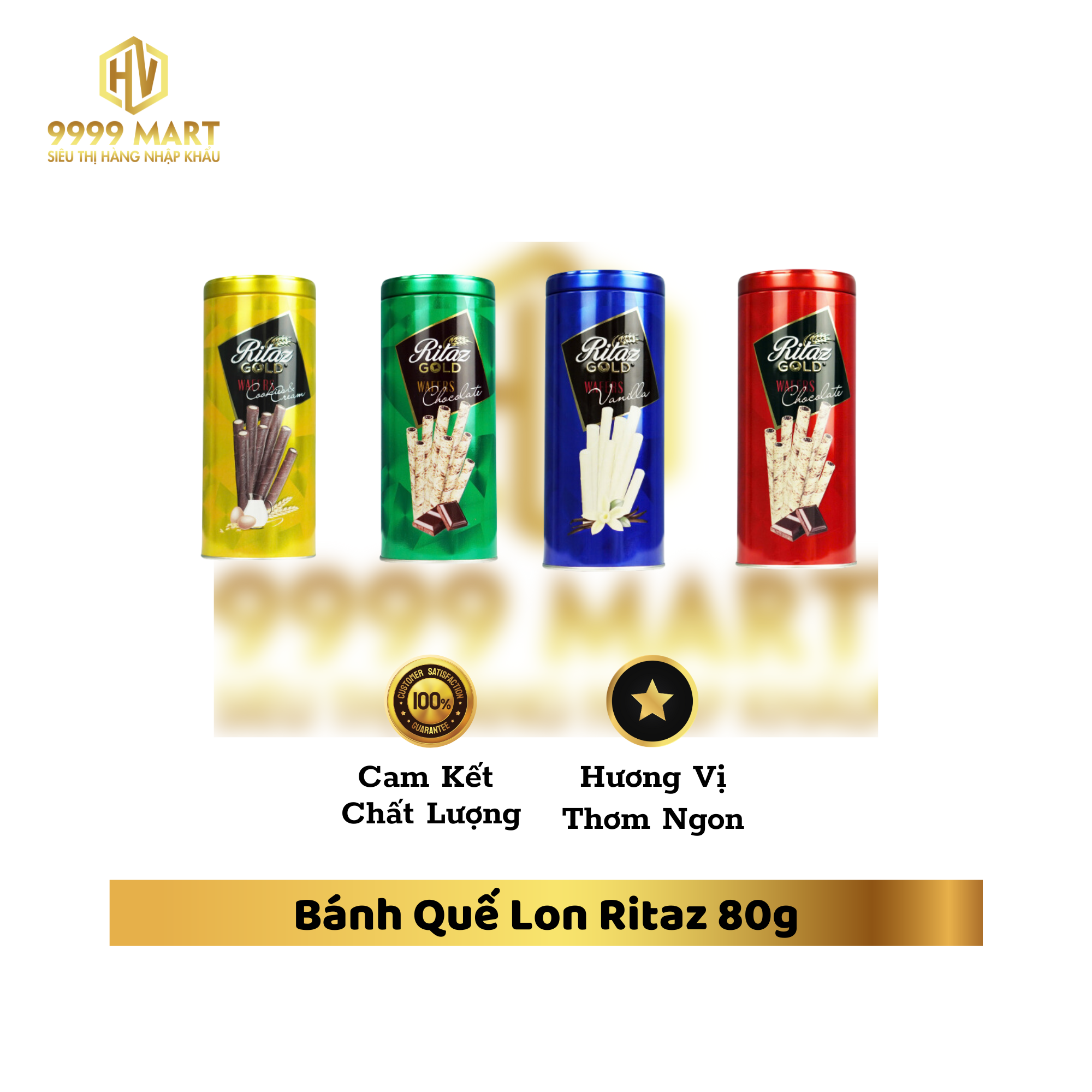 Bánh Quế Lon Ritaz 80g