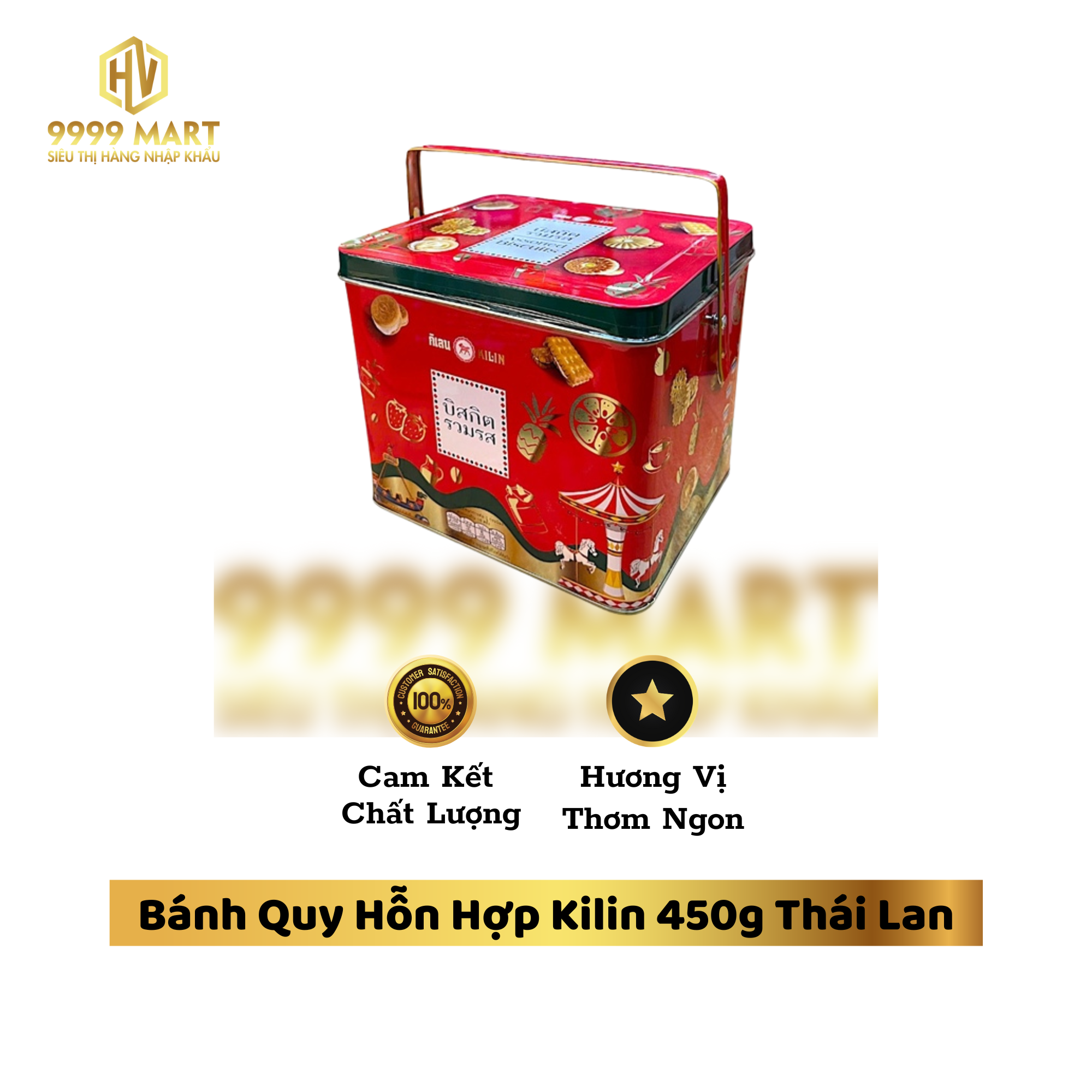 Bánh Quy Hỗn Hợp Kilin 450g Thái Lan