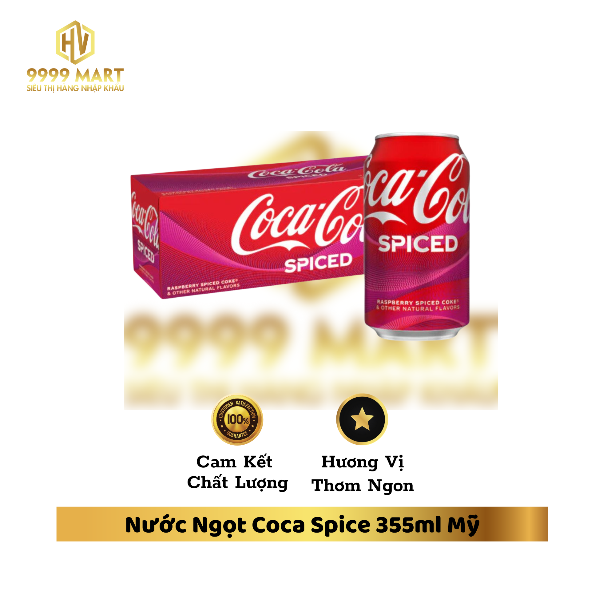 Nước Ngọt Coca Spice 355ml Mỹ