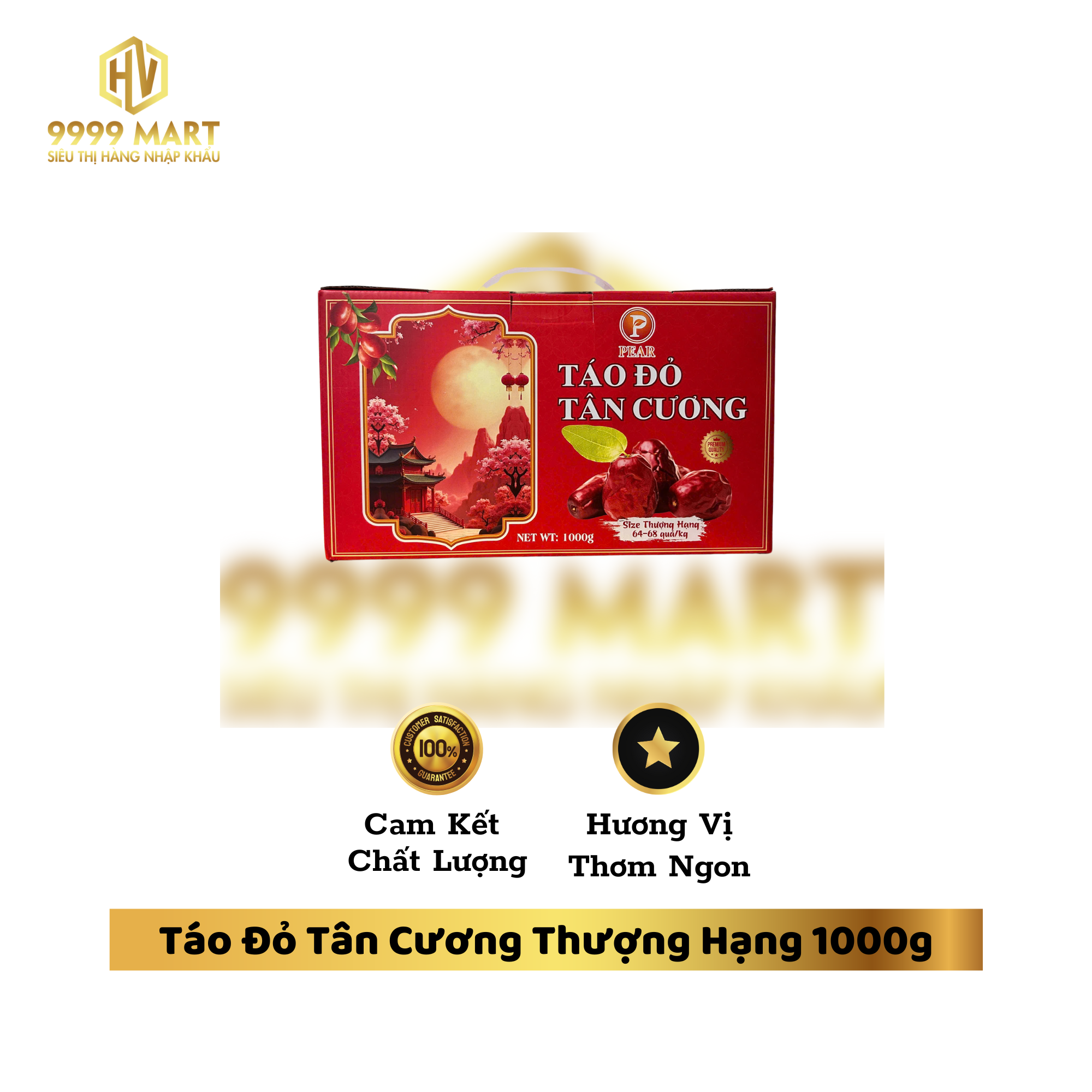 Táo Đỏ Tân Cương Thượng Hạng 1000g