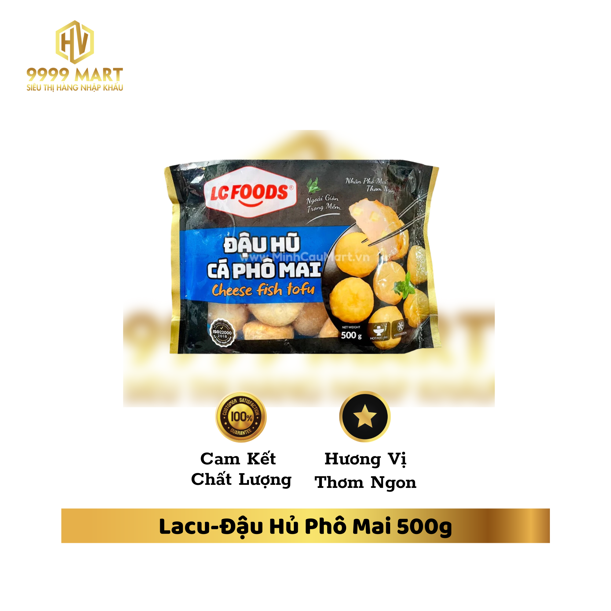 Lacu-Đậu Hủ Phô Mai 500g