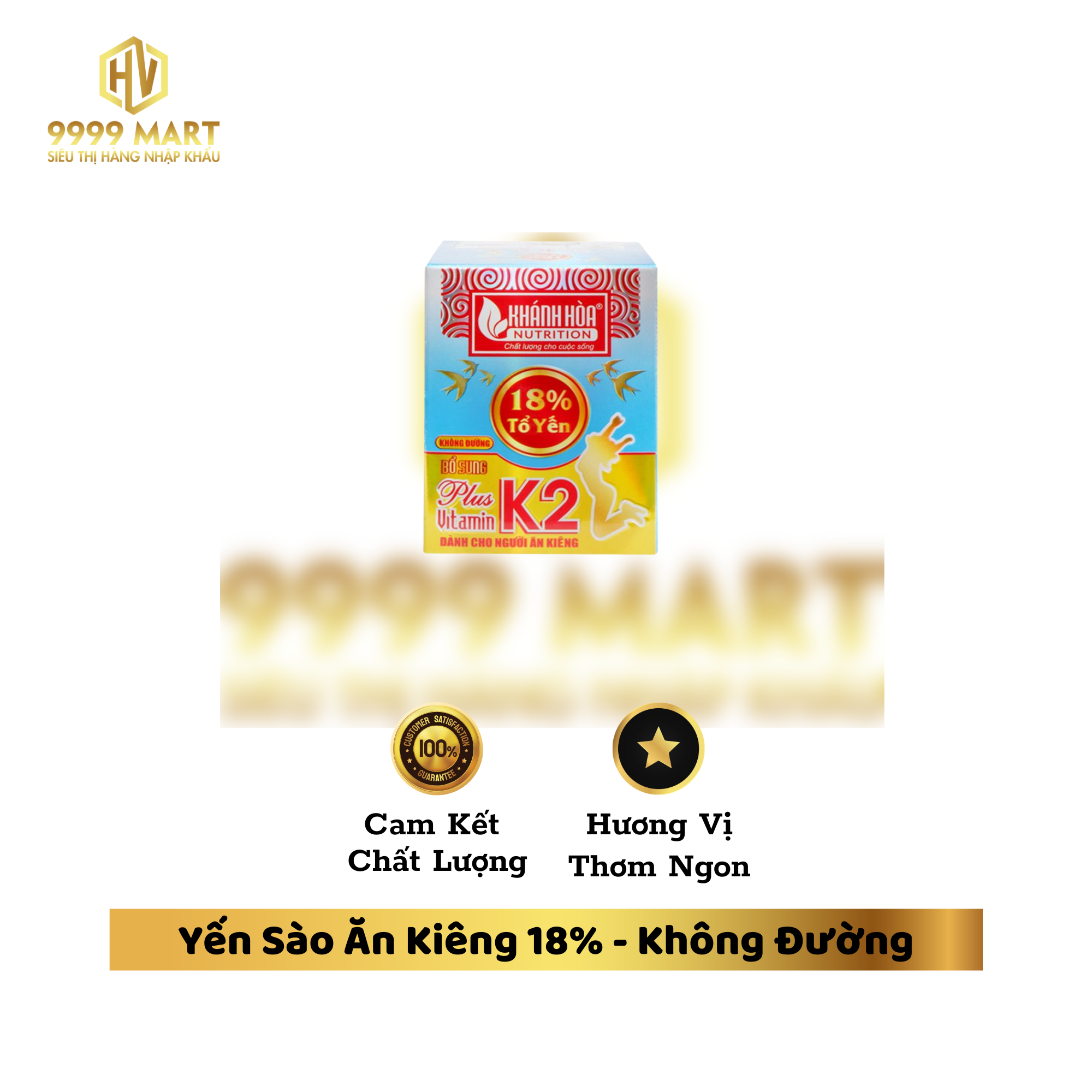 Yến Sào Ăn Kiêng 18% - Không Đường