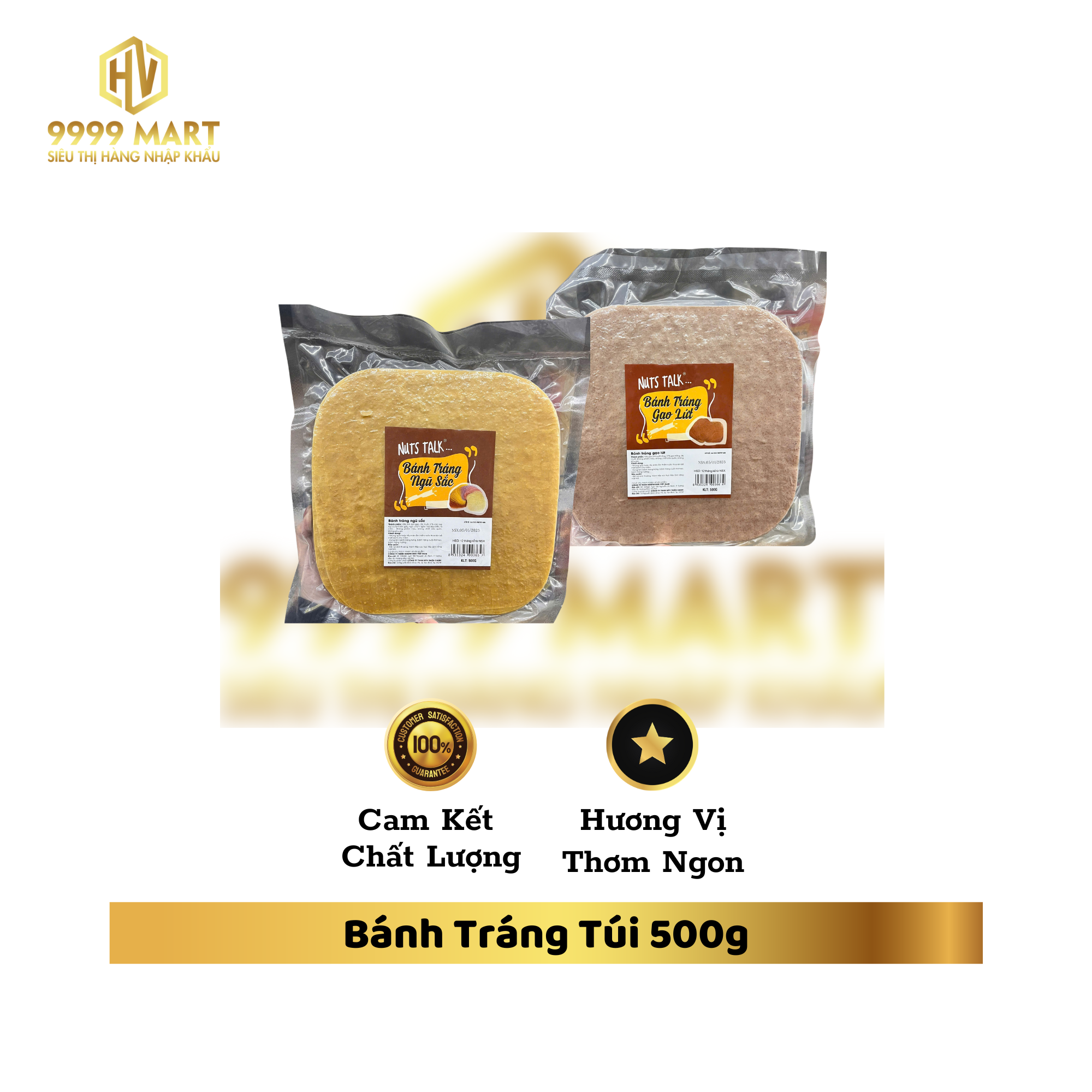 Bánh Tráng Túi 500g
