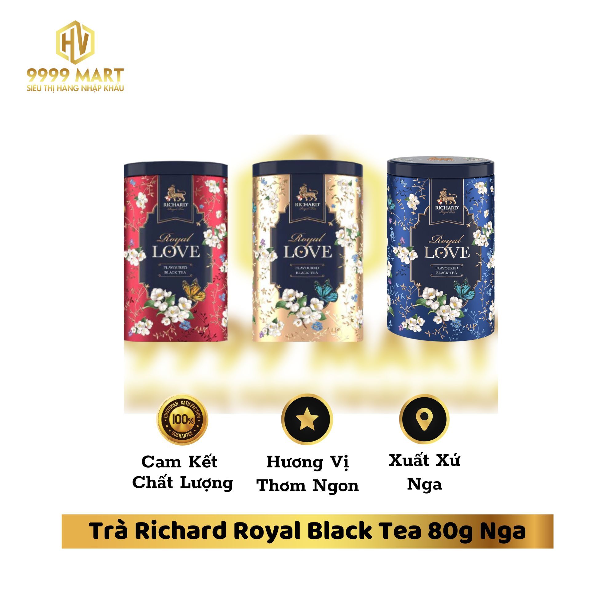 Trà Richard Royal Black Tea 80g Nga