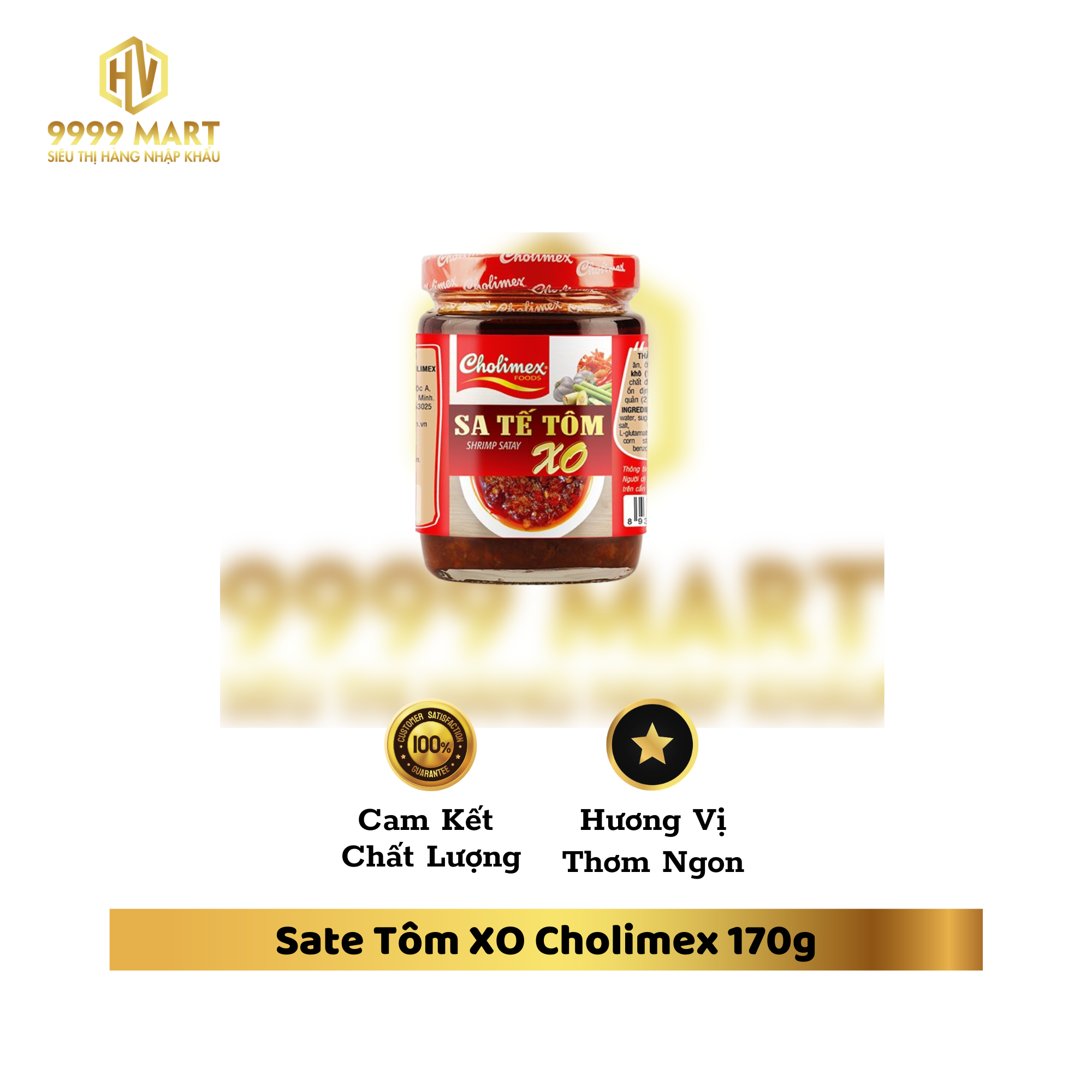 Sate Tôm XO Cholimex 170g