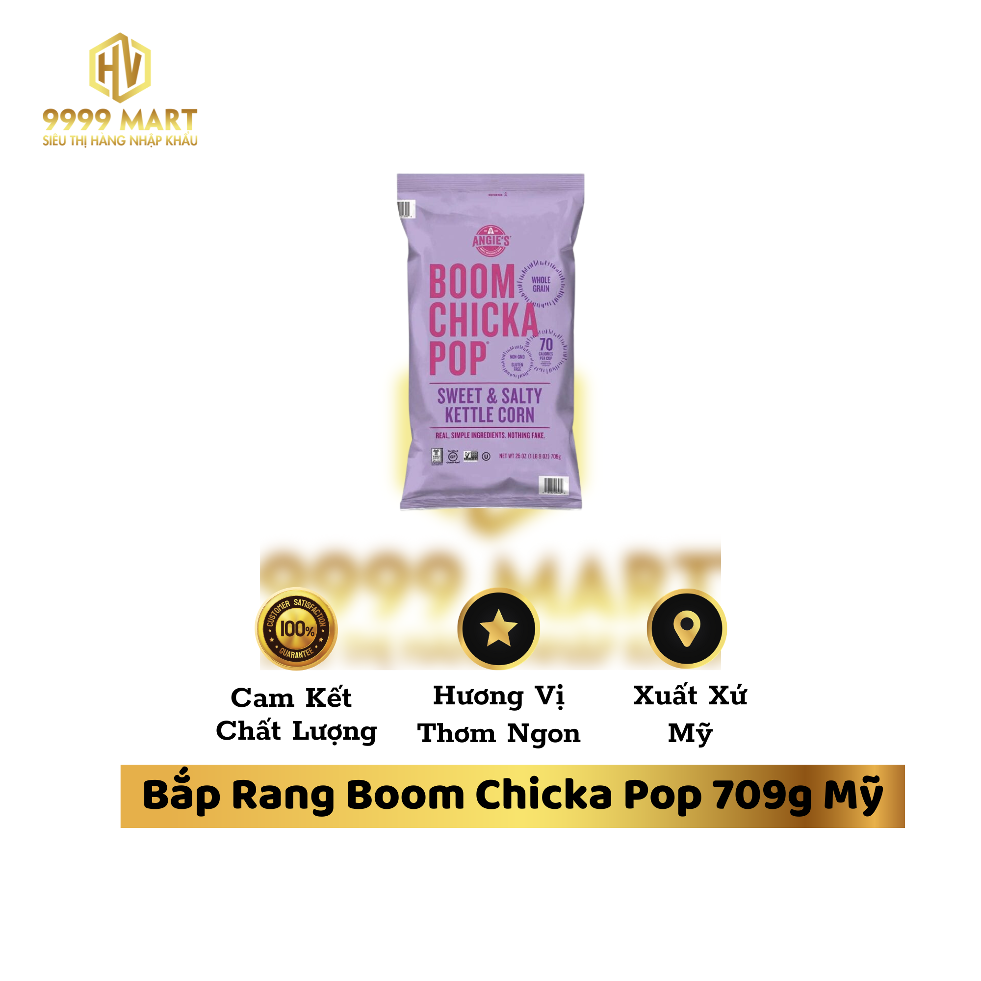 Bắp Rang Boom Chicka Pop 709g Mỹ