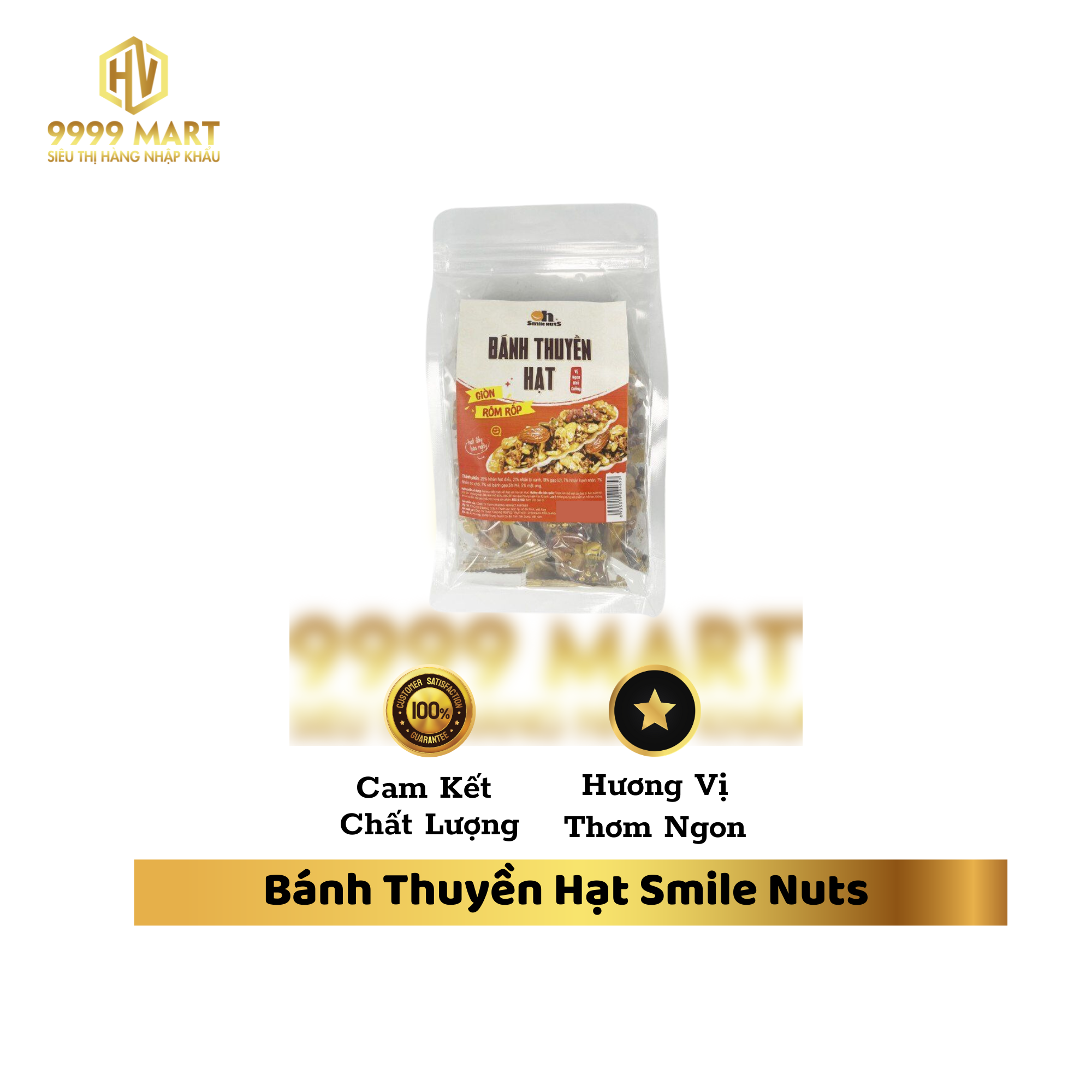 Bánh Thuyền Hạt Smile Nuts