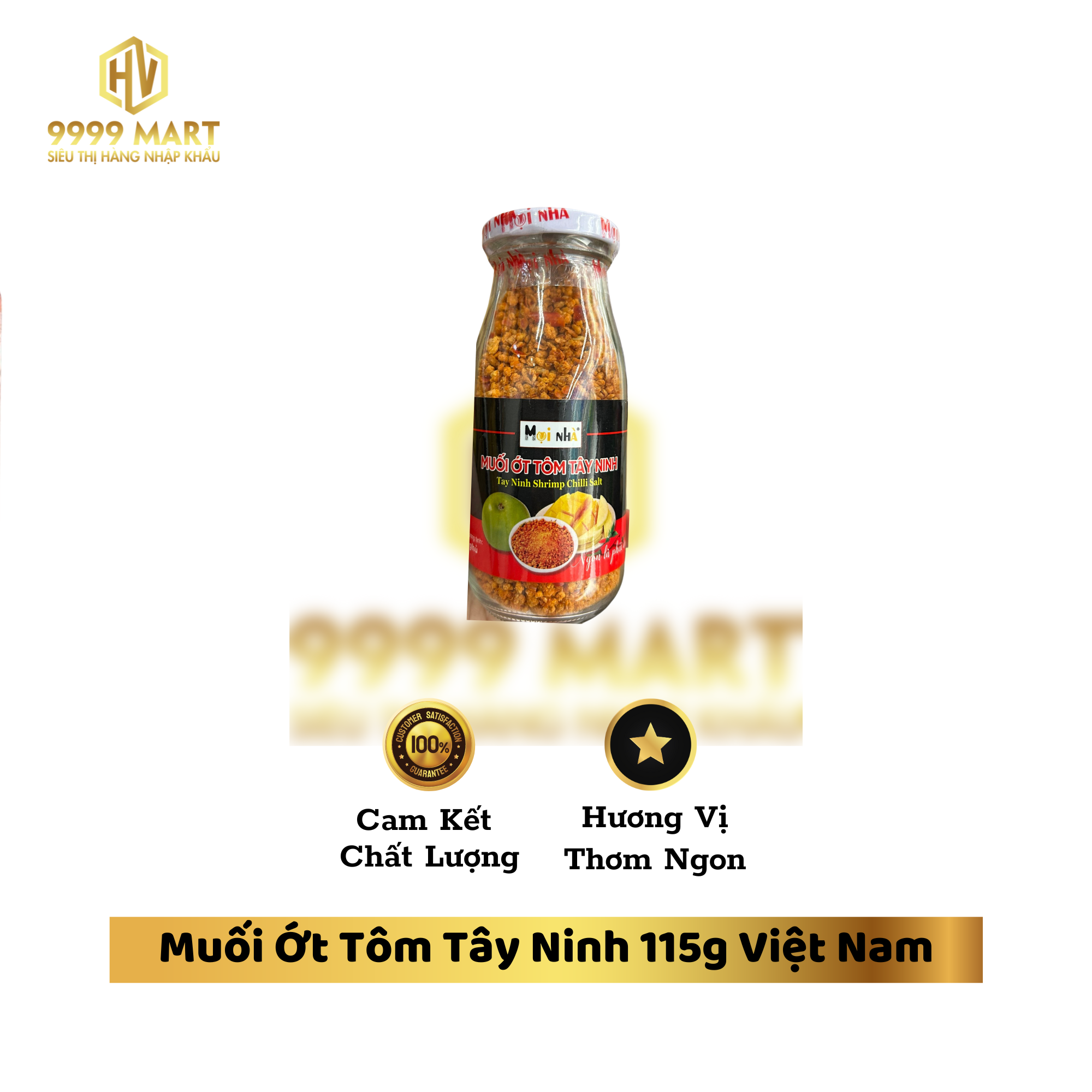Muối Ớt Tôm Tây Ninh 115g Việt Nam