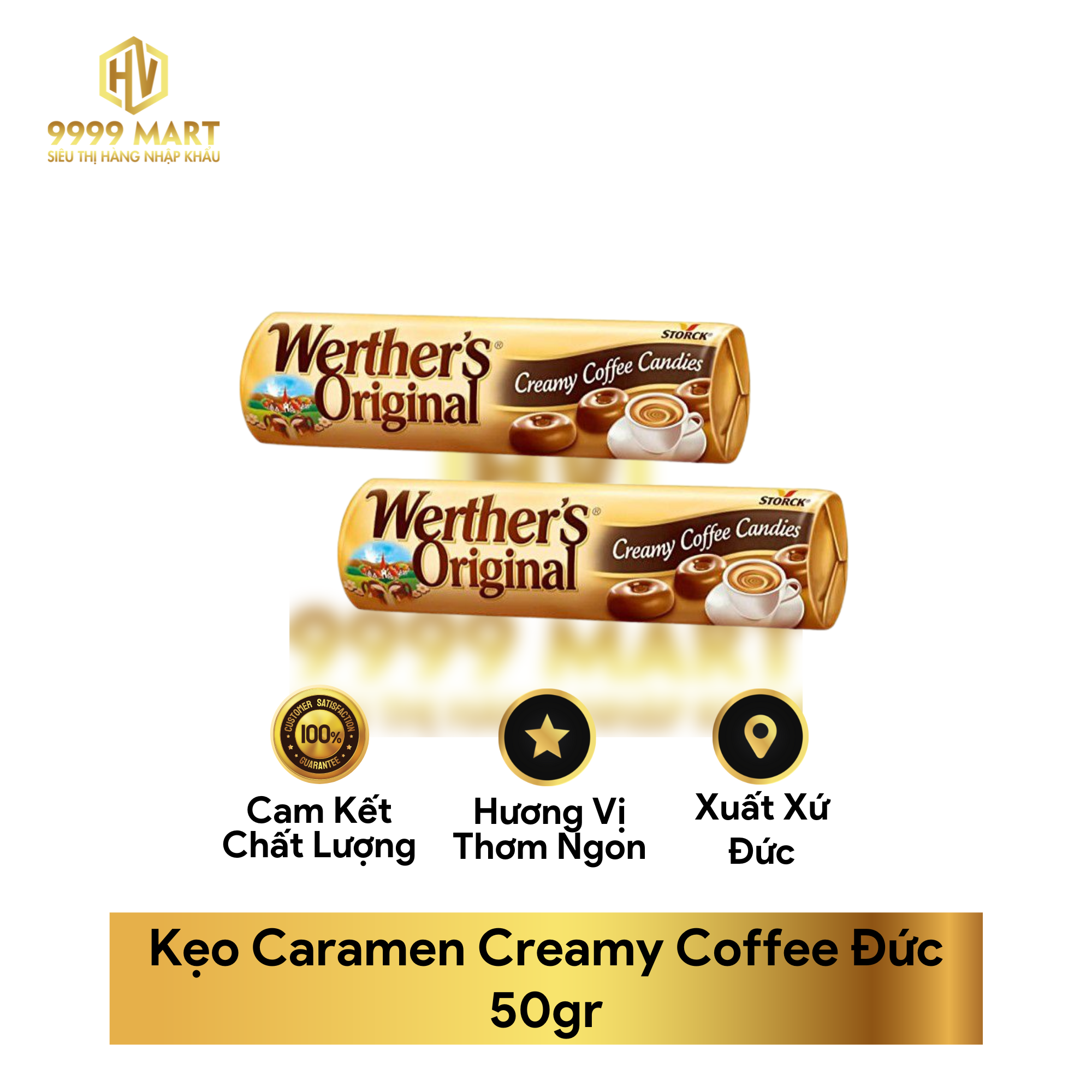 Kẹo Caramen Creamy Coffee Đức 50gr