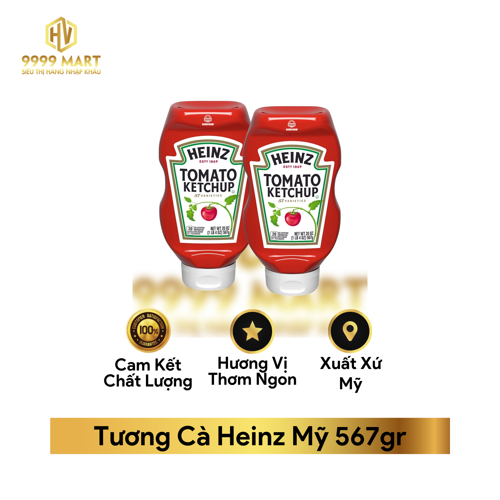 Tương Cà Heinz Mỹ 567gr
