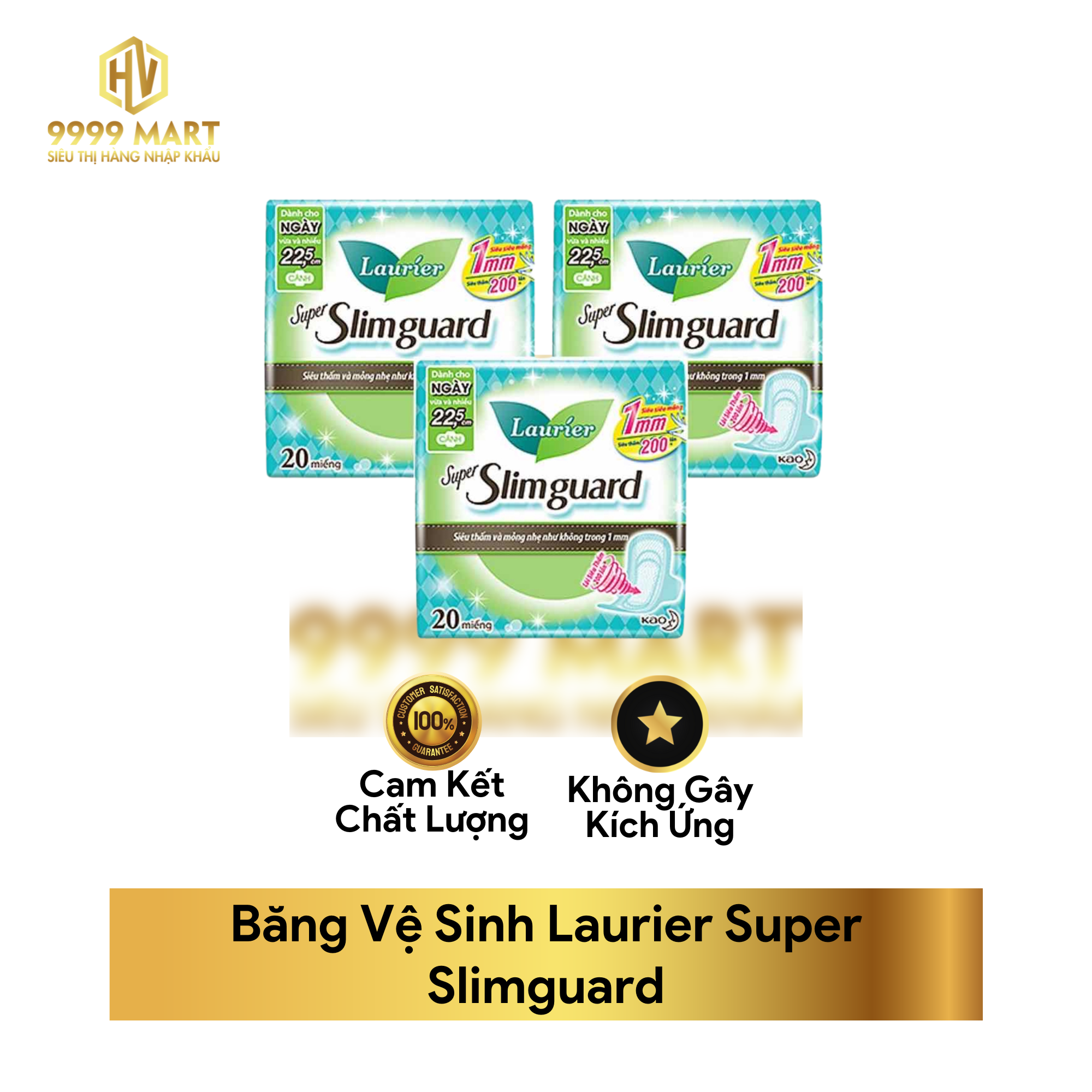Băng Vệ Sinh Laurier Super Slimguard
