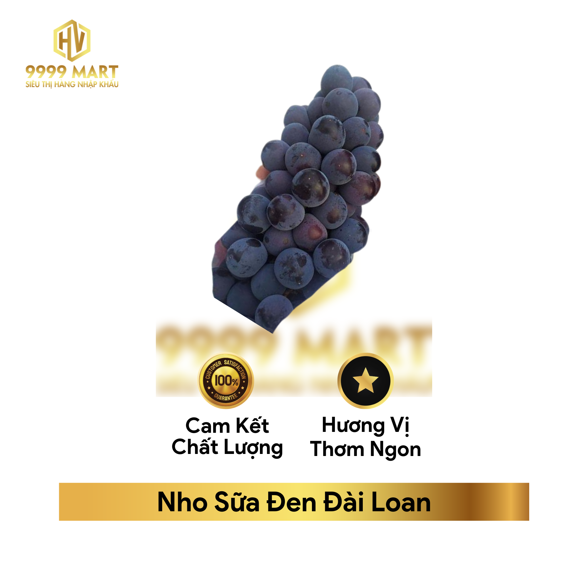 Nho Sữa Đen Đài Loan