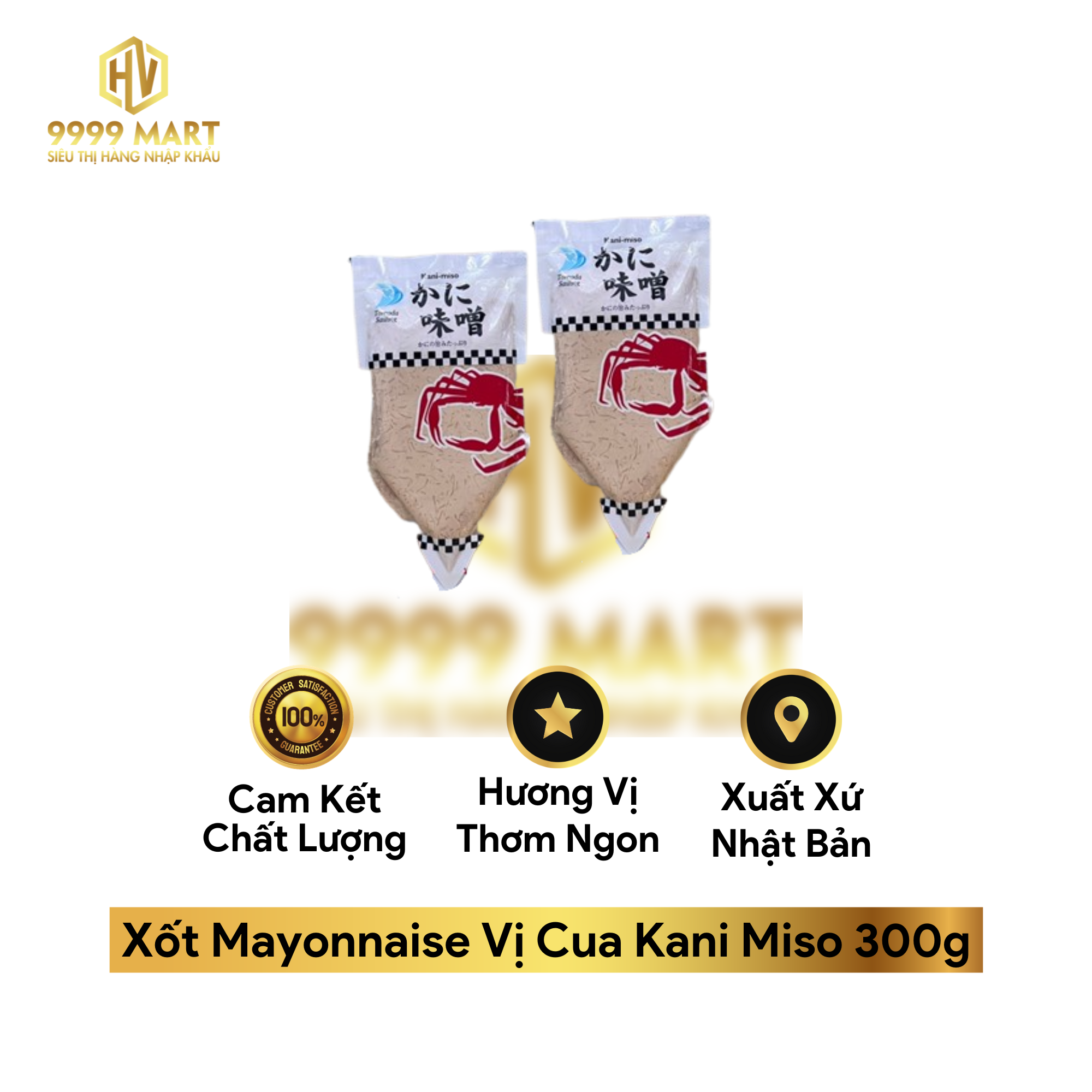Xốt Mayonnaise Vị Cua Kani Miso 300g