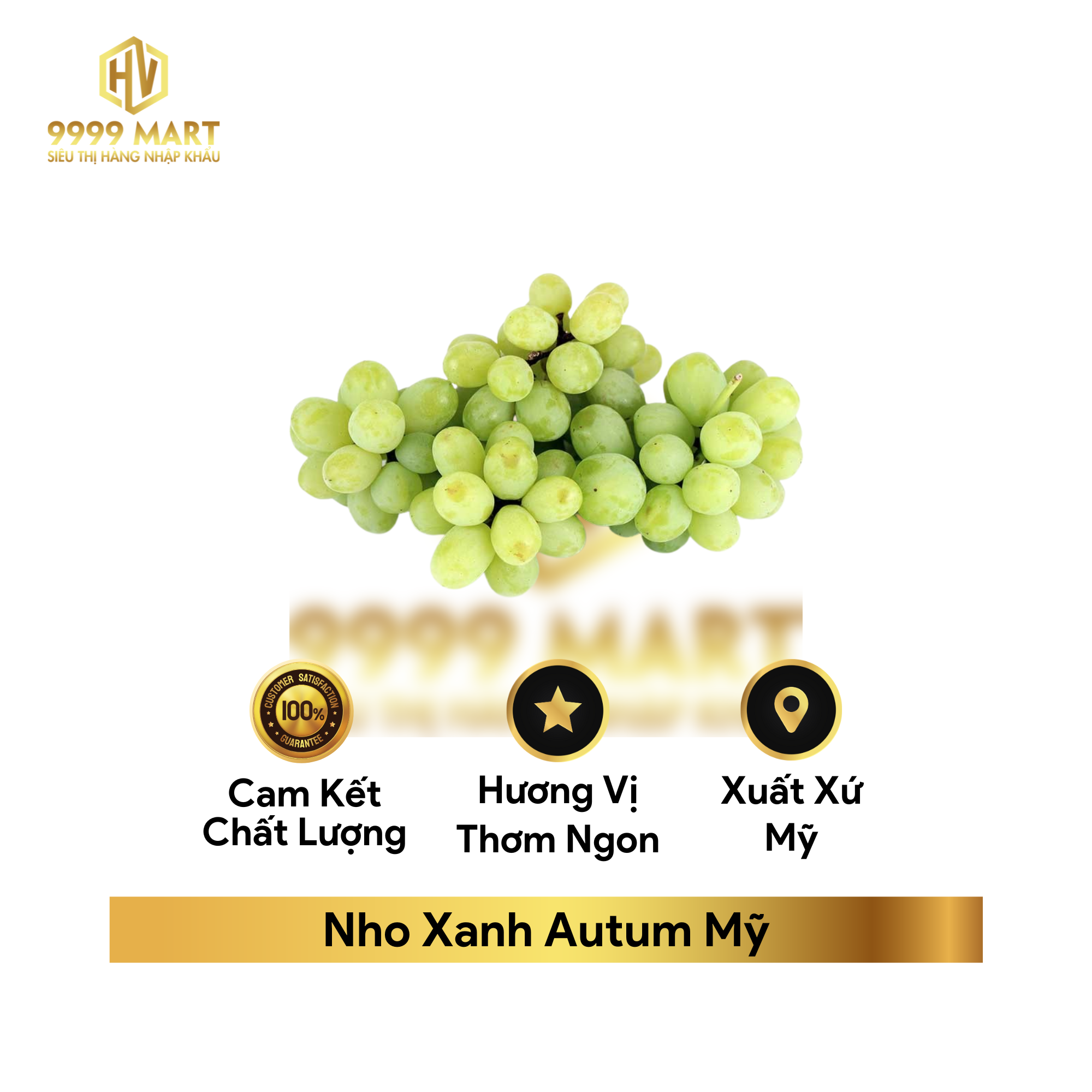 Nho Xanh Autum Mỹ