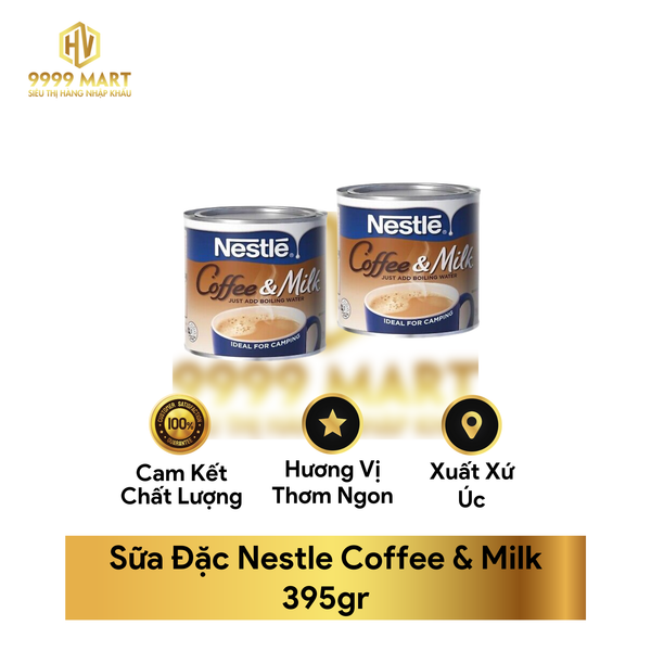 Sữa Đặc Nestle Coffee & Milk 395gr Siêu Thị Hàng Nhập Khẩu 9999
