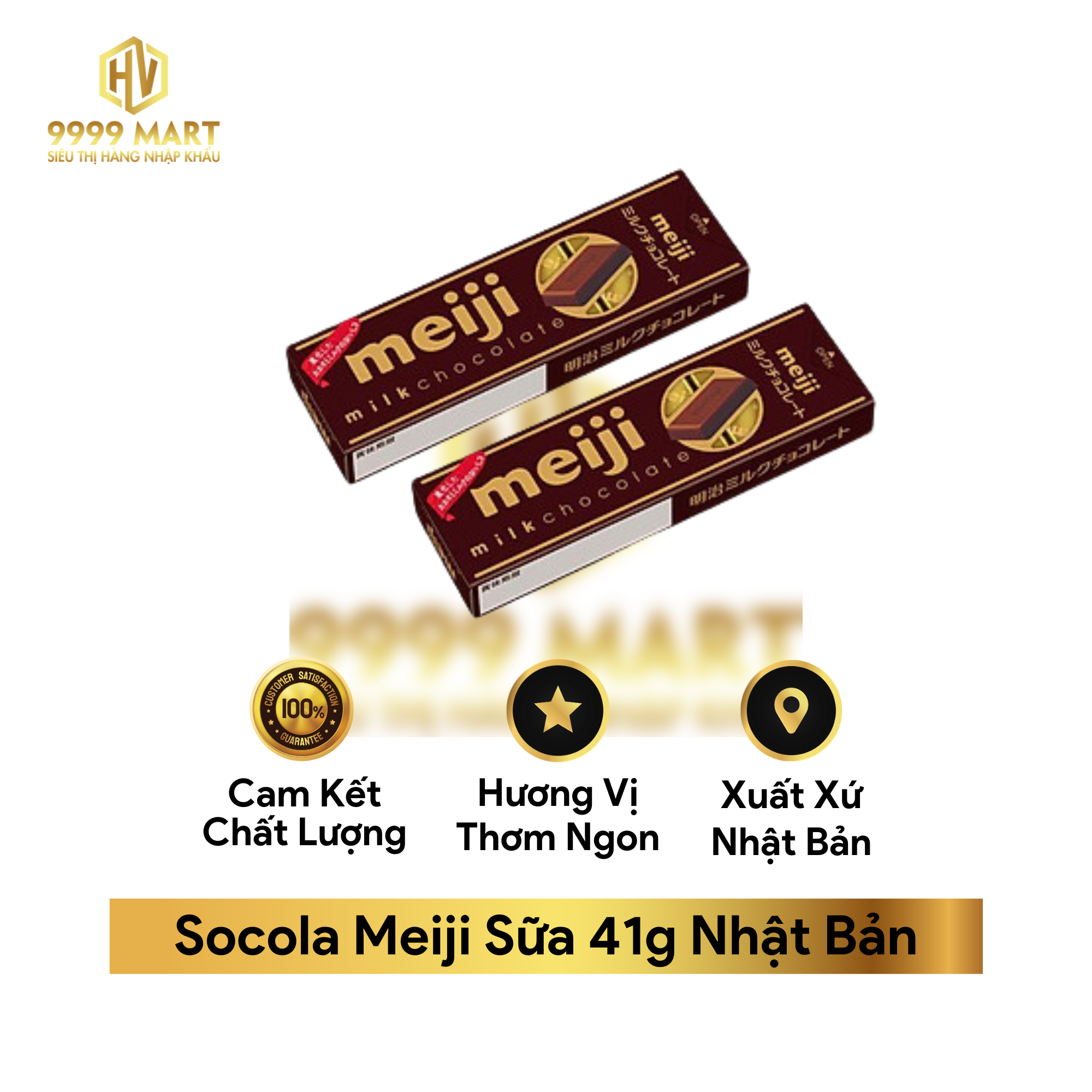 Socola Meiji Sữa 41g Nhật Bản