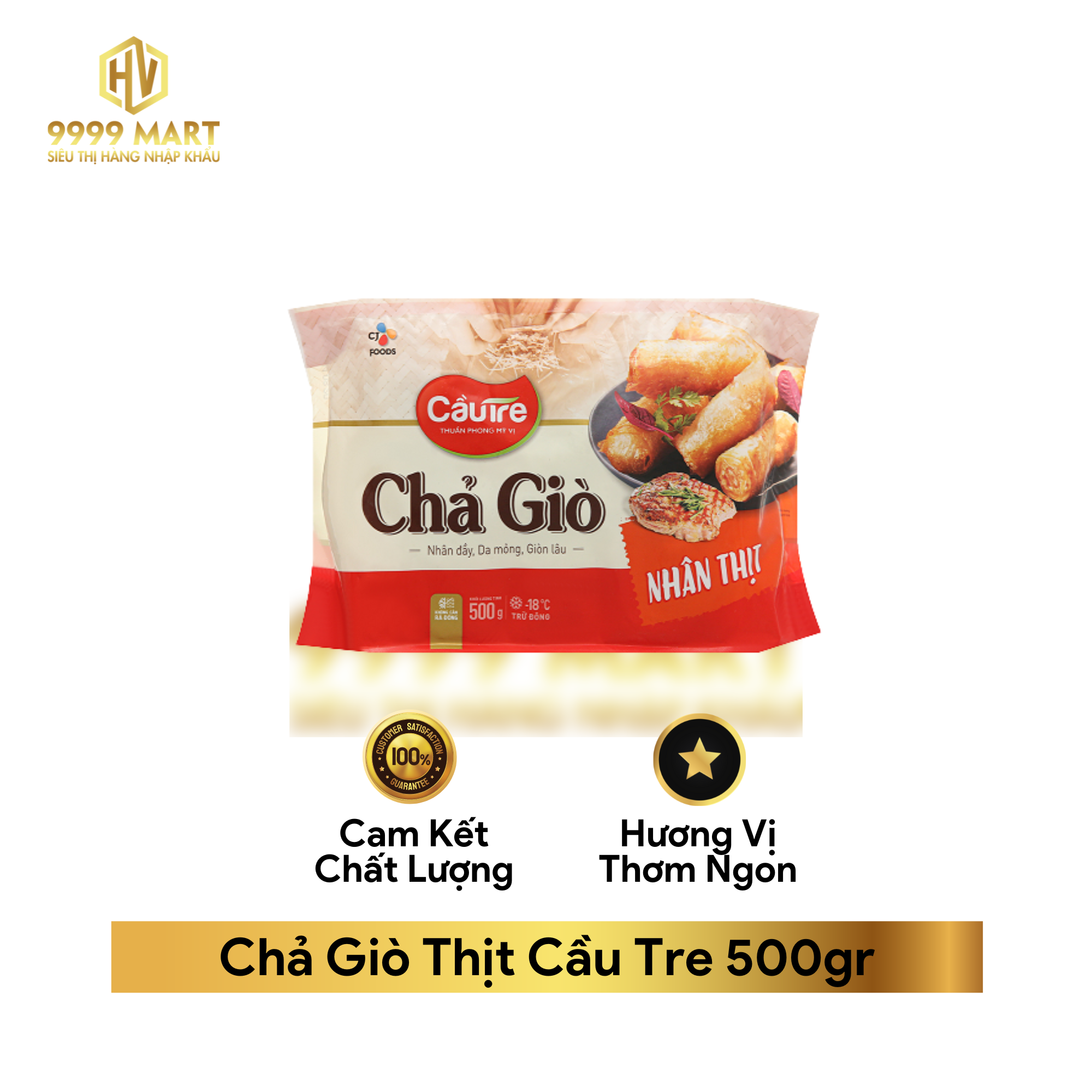 Chả Giò Thịt Cầu Tre 500gr