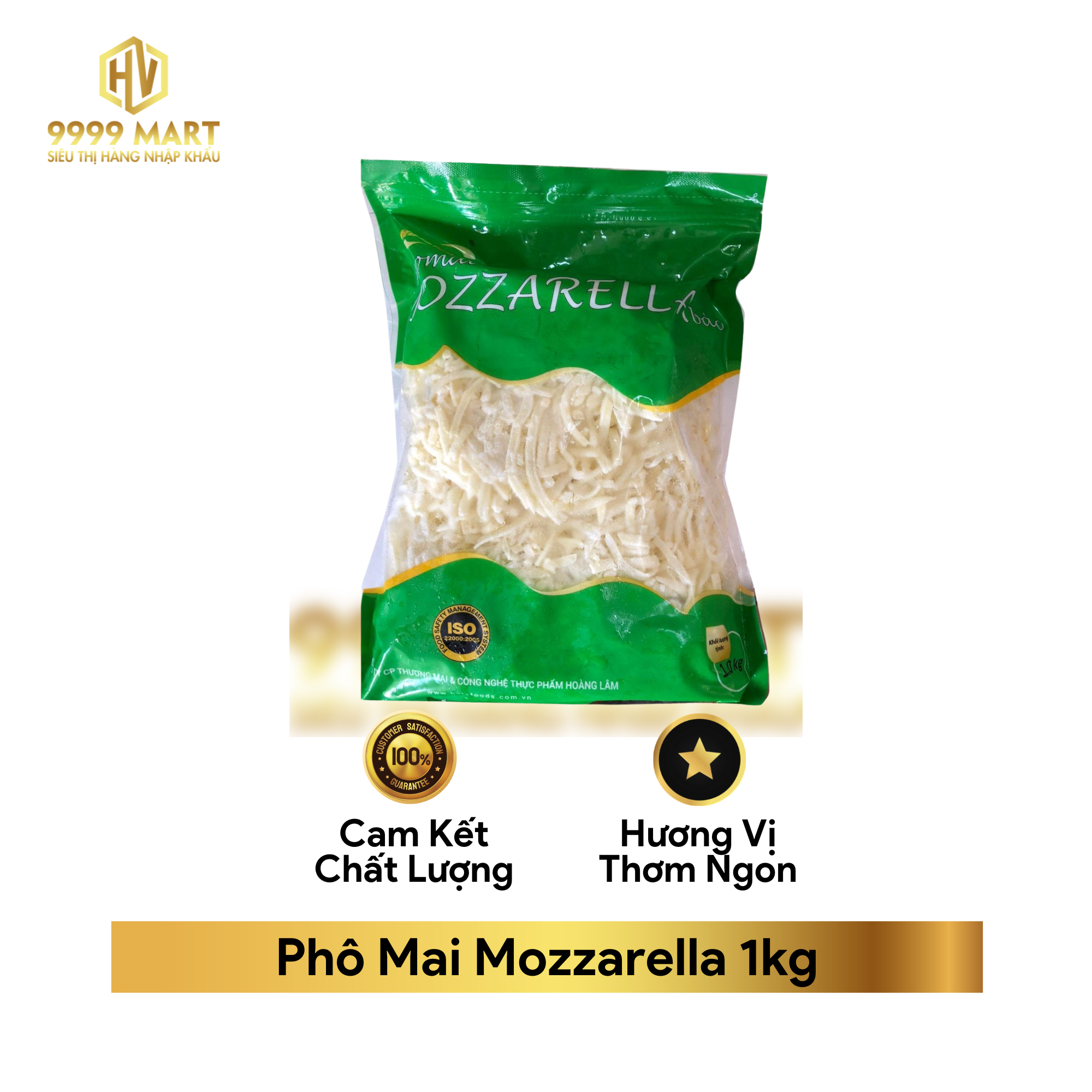 Phô Mai Mozzarella 1kg