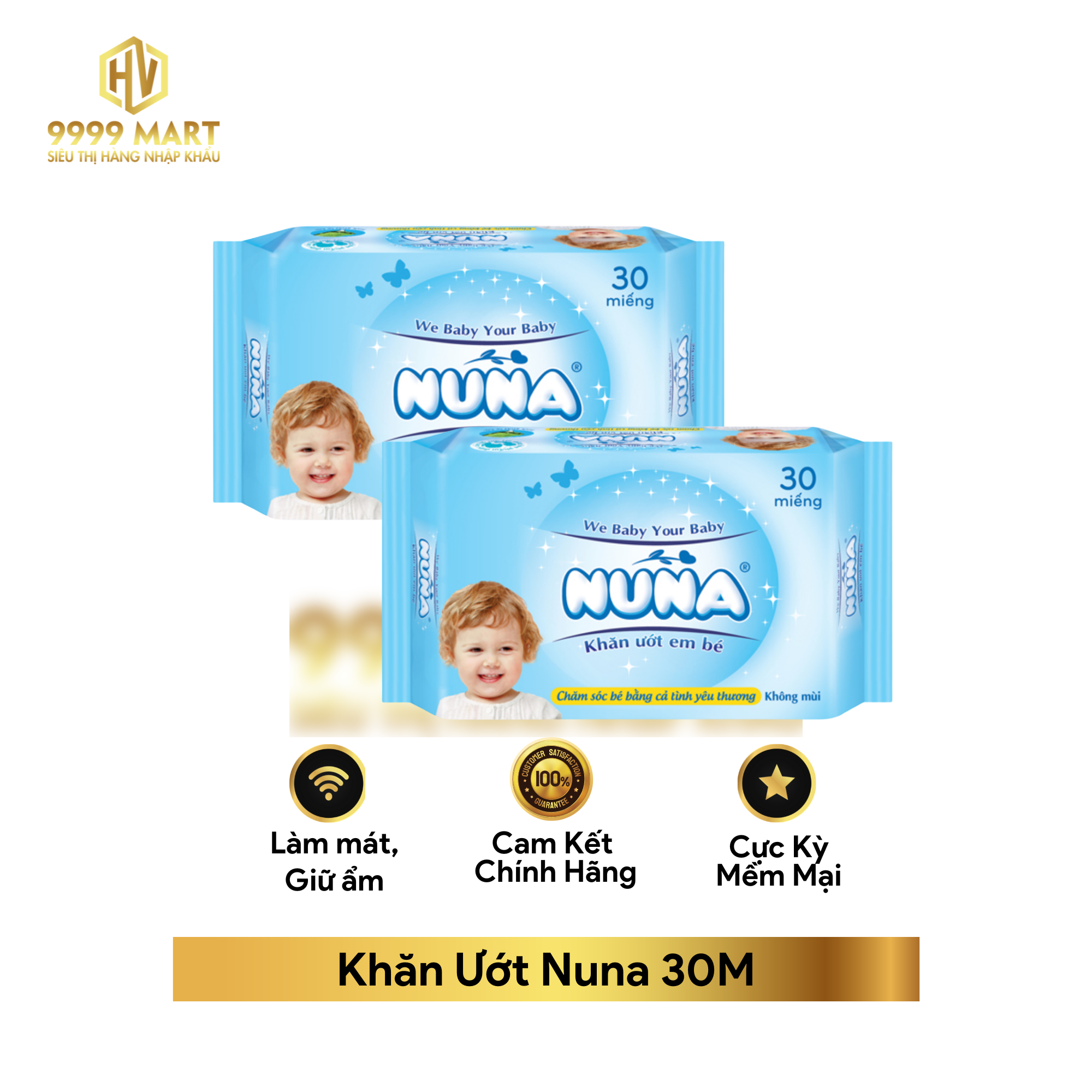 Khăn Ướt Nuna 30M